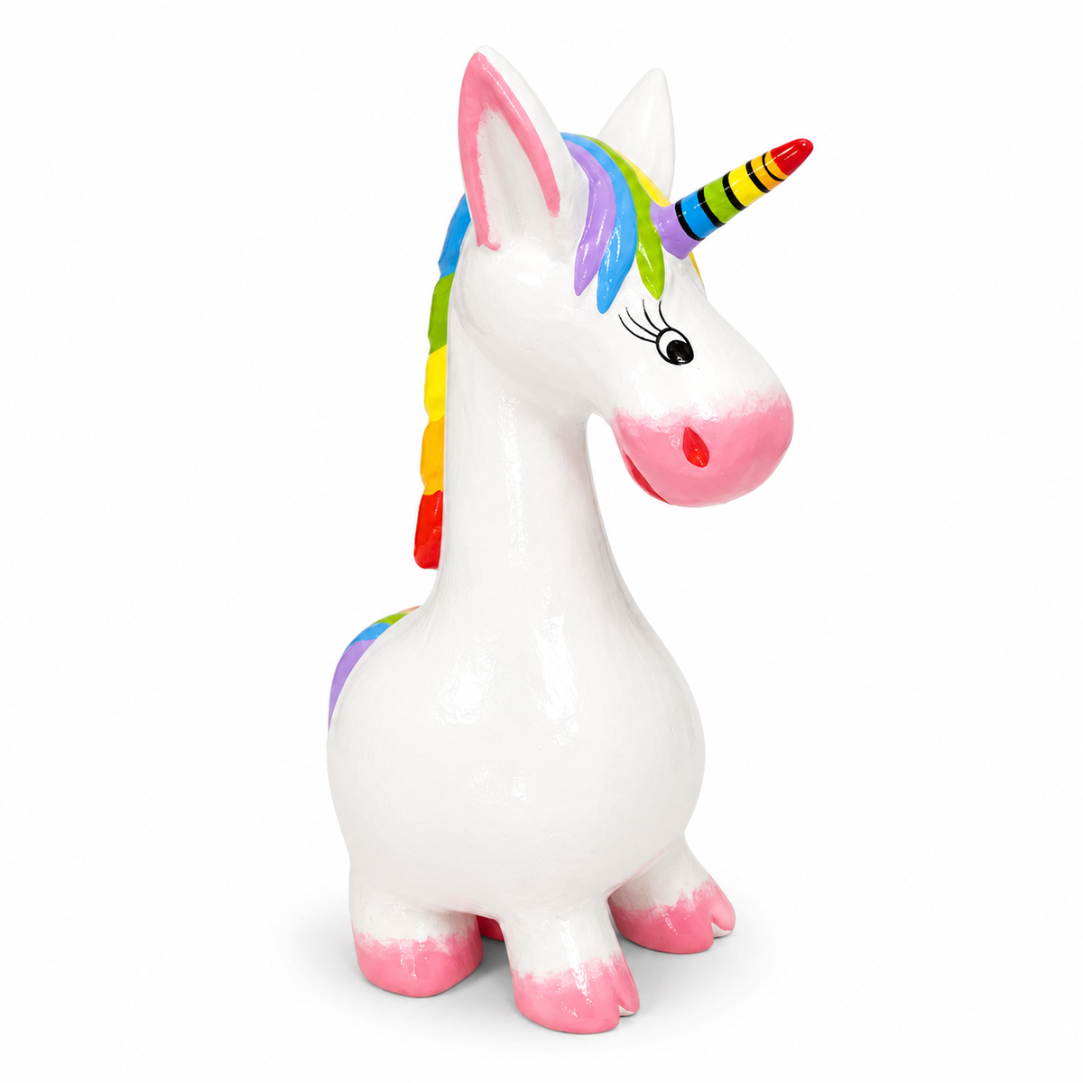 Mini Wooden Unicorn Figurine Music Frog Co