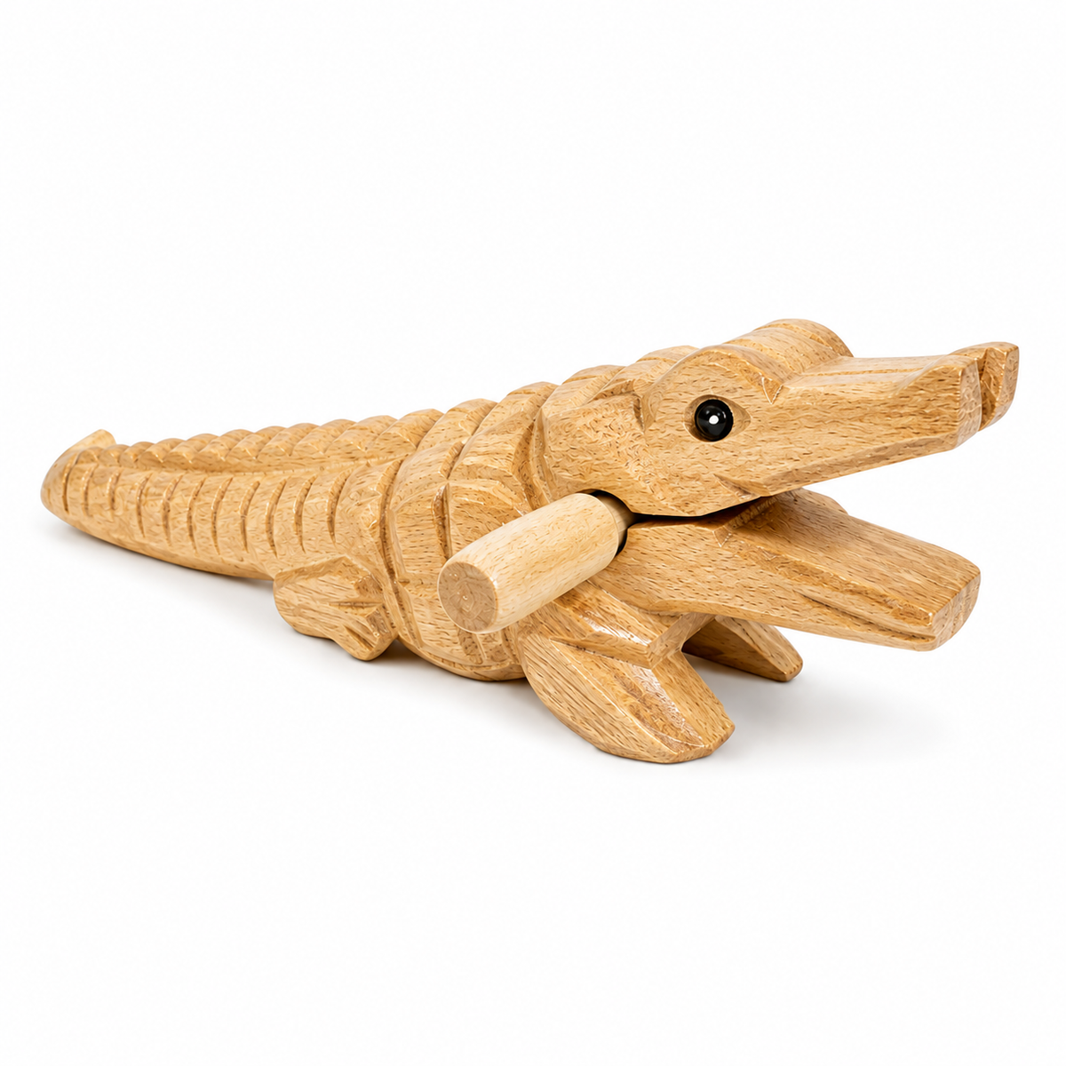8" Wooden musical percussion intrument alligator Music Frog Co