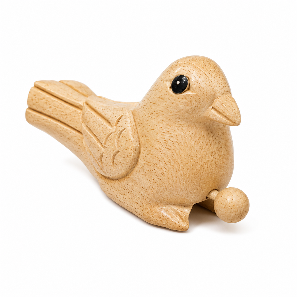 Wooden Musical Whistle Bird Percussion Instrument Music Frog Co