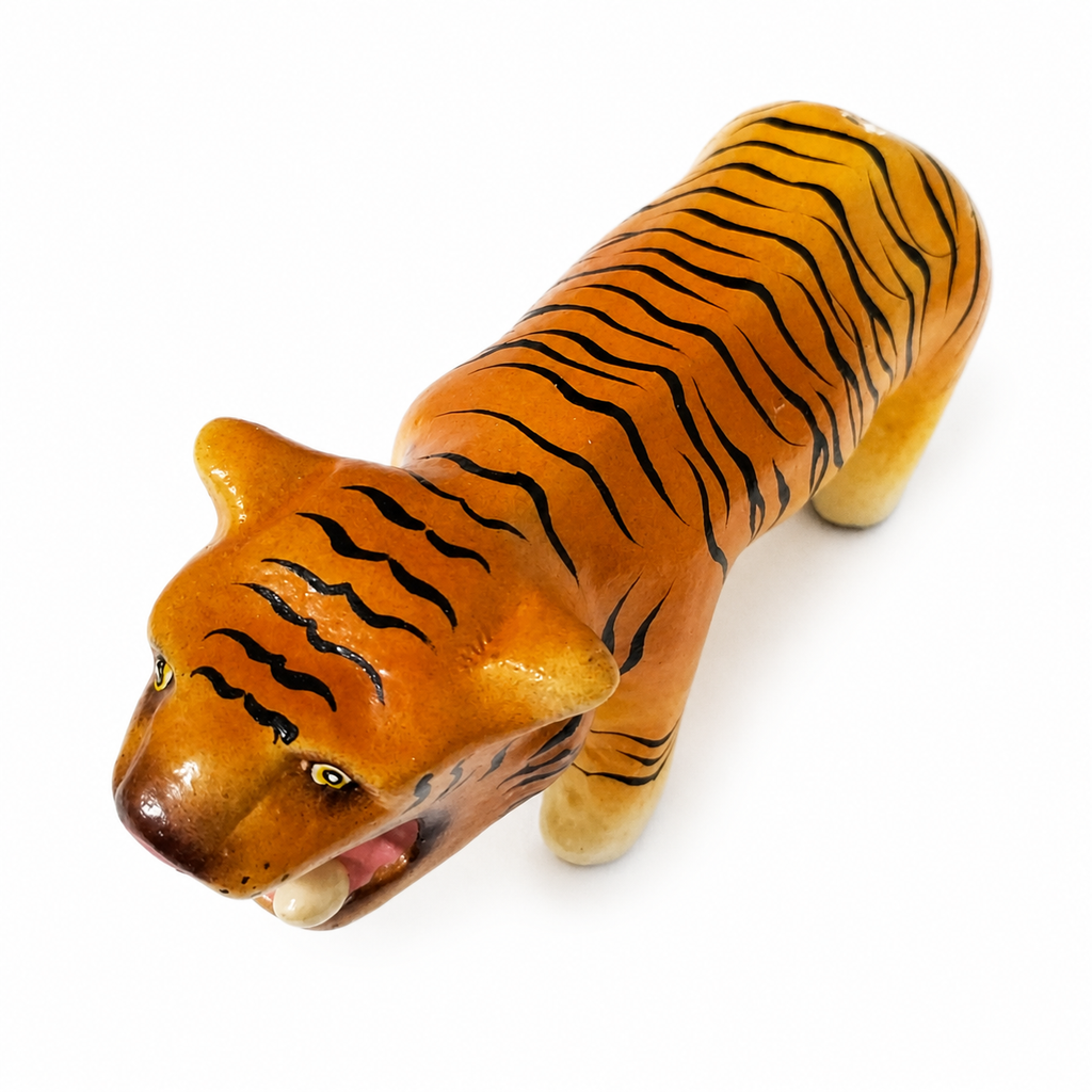 Painted Wooden Musical Whistle Tiger Instrument Music Frog Co