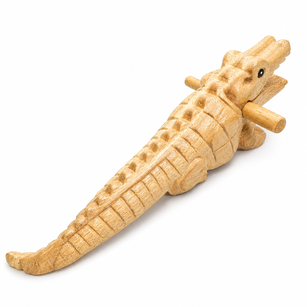 11-wooden-musical-percussion-intrument-alligator Music Frog Co