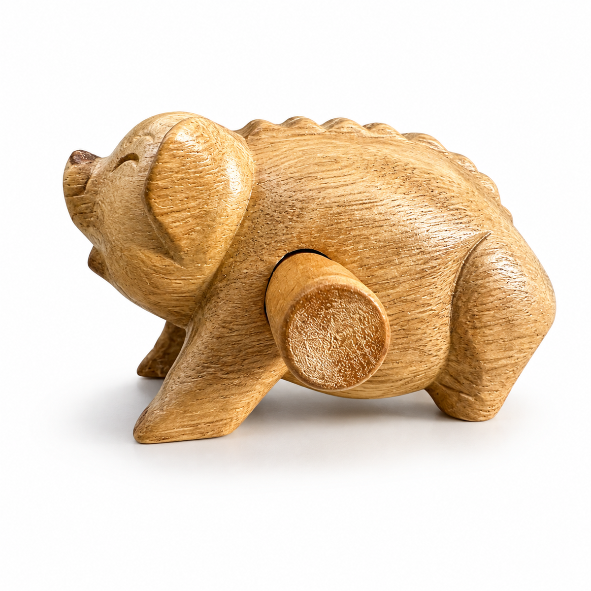 3" Wooden Musical Pig Percussion Instrument Music Frog Co