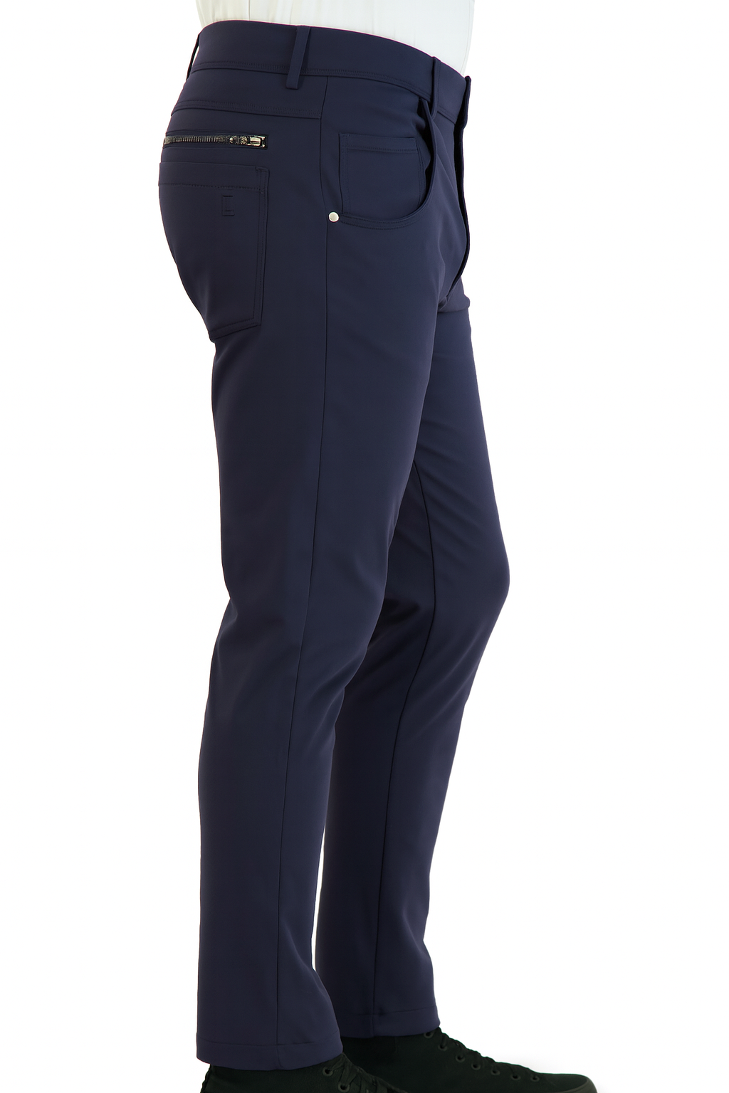 NEW & UPDATED Super - Stretch Men's Chinos //Casual// Navy - Performance Collection LEVINAS® Official