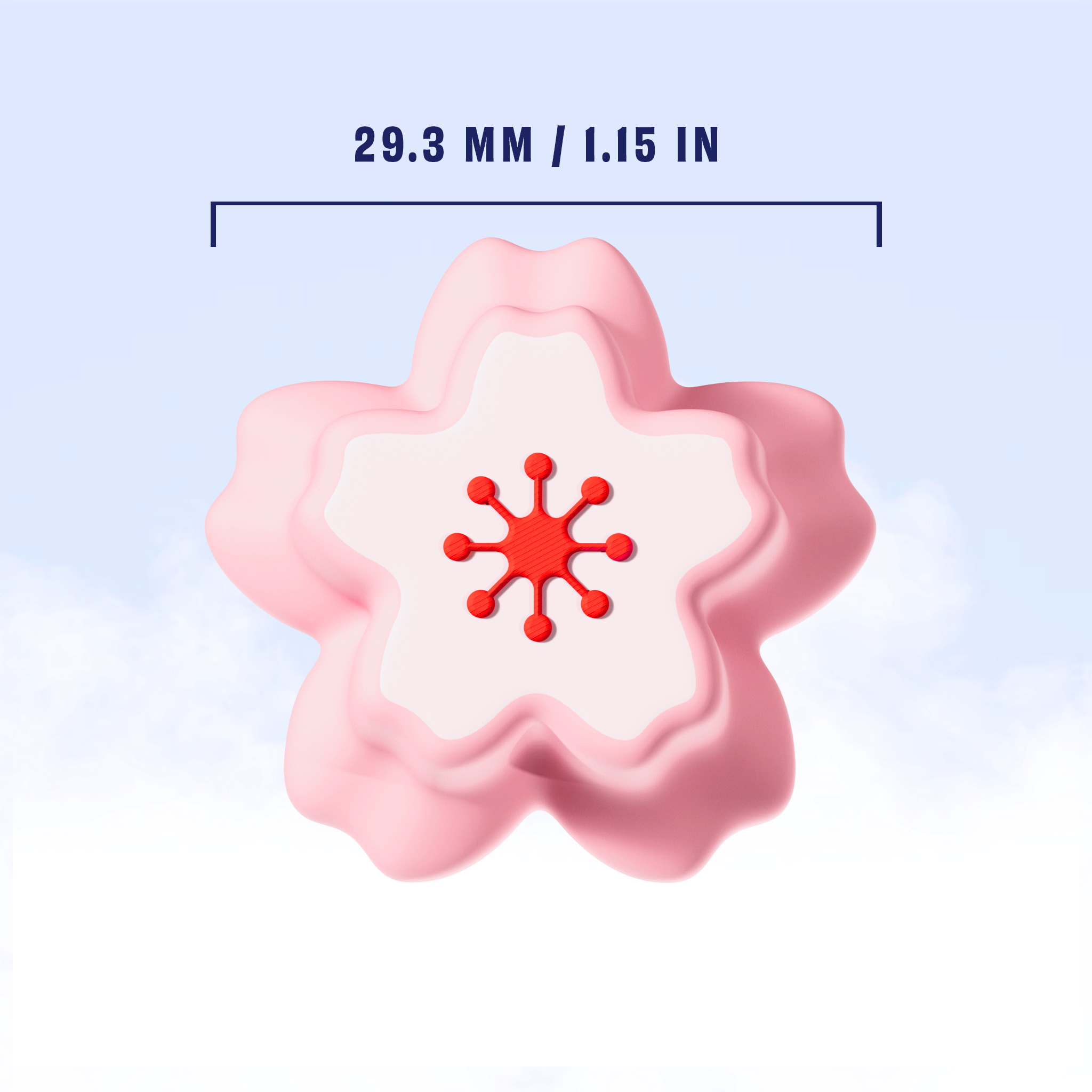 Cherry Blossom Guitar Knob Twist Tone