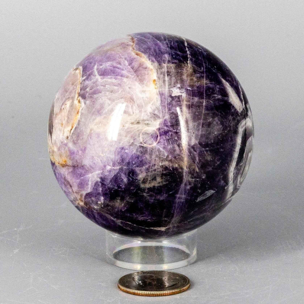 Chevron Amethyst Spheres 58-71MM Crystal Destiny