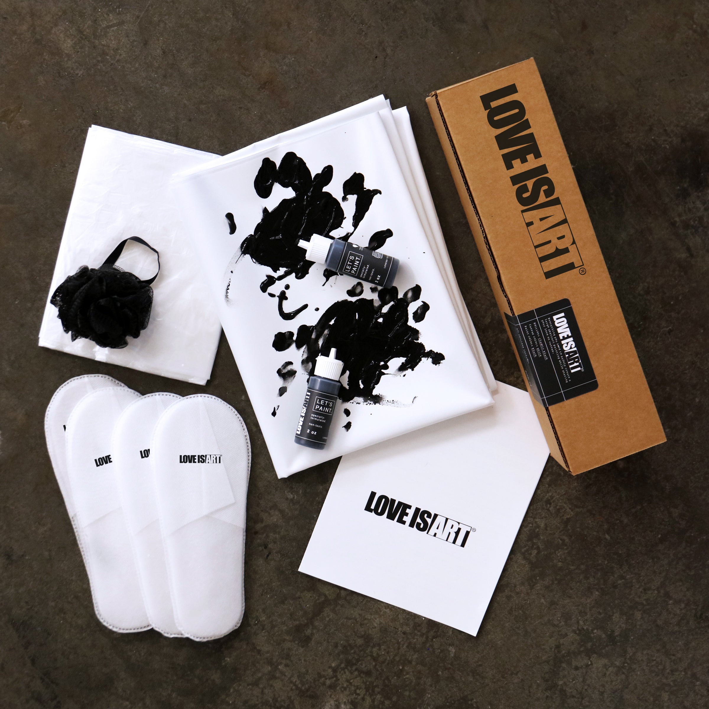 Couples Art Kit - Starter Kit LOVE IS ART