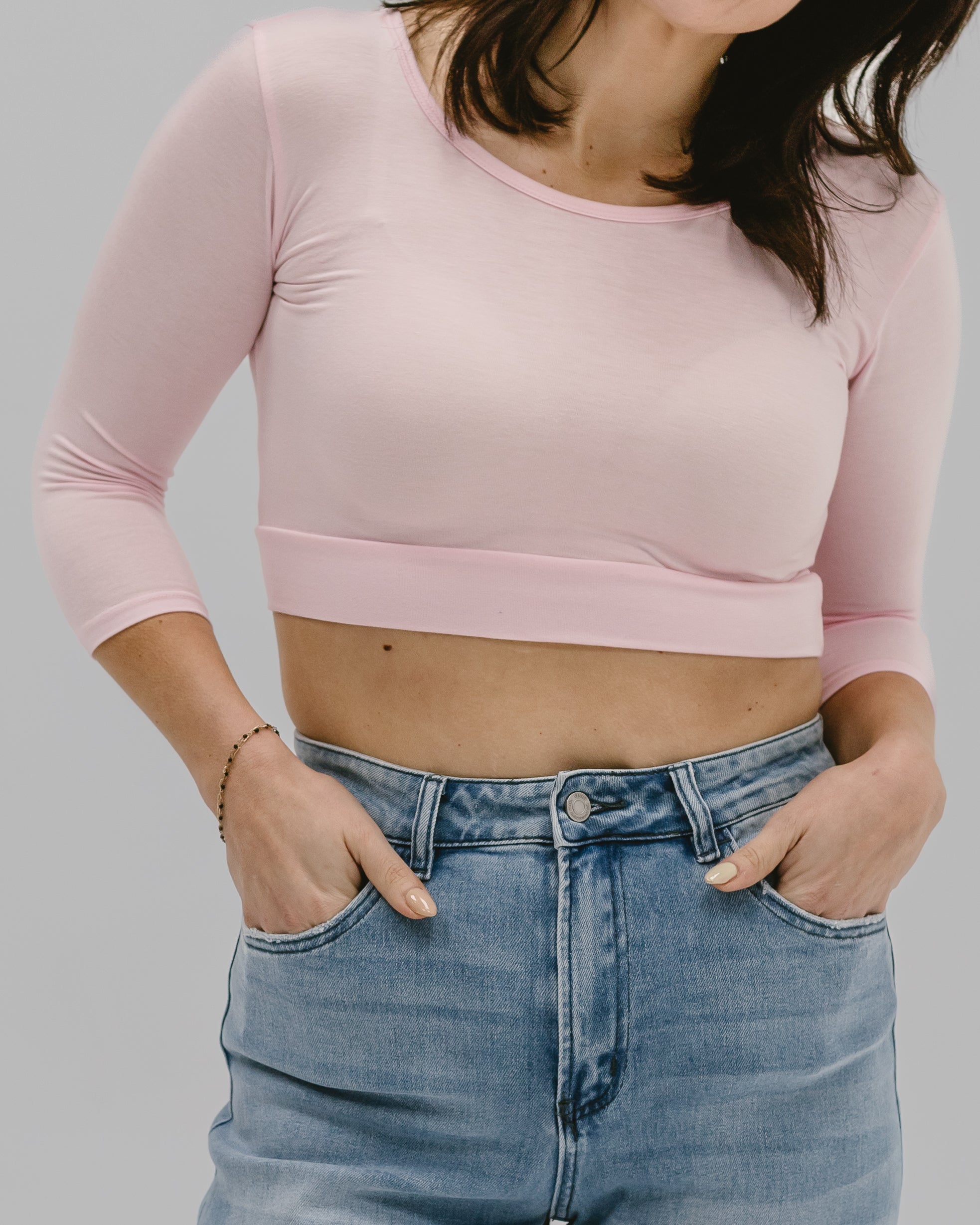 Classic 3/4 Sleeve Halftee HALFTEE Layering Fashions