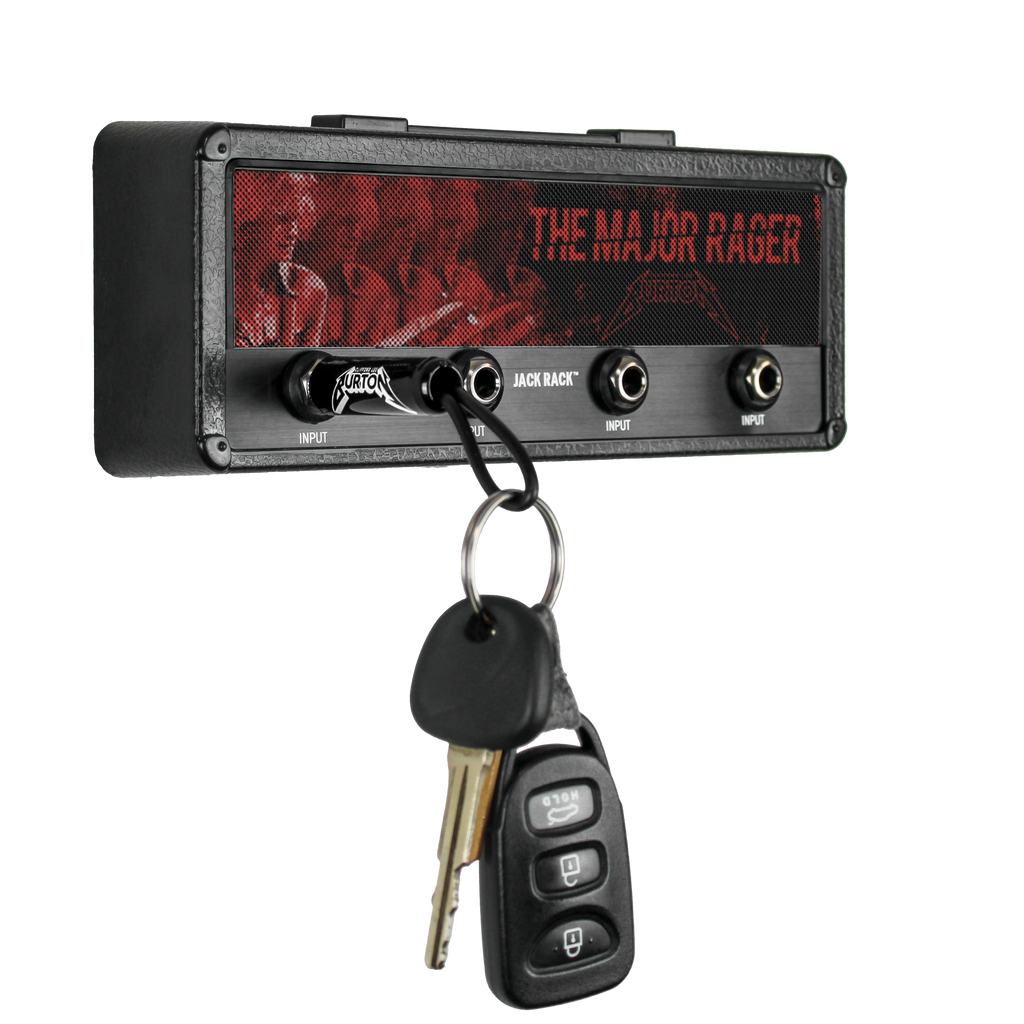 Cliff Burton Magnetic Jack Rack® Pluginz Keychains