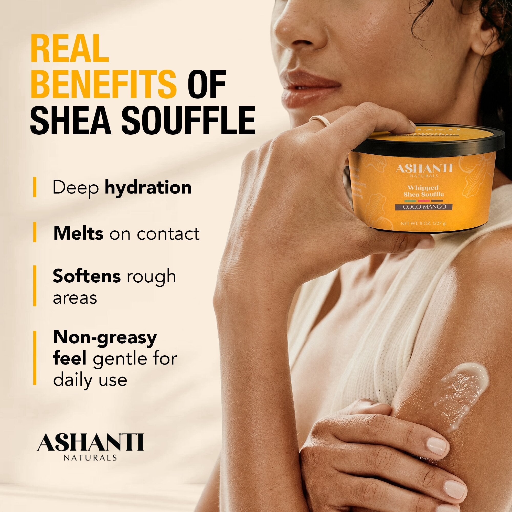 Shea Souffle - Coco Mango AshantiNaturals
