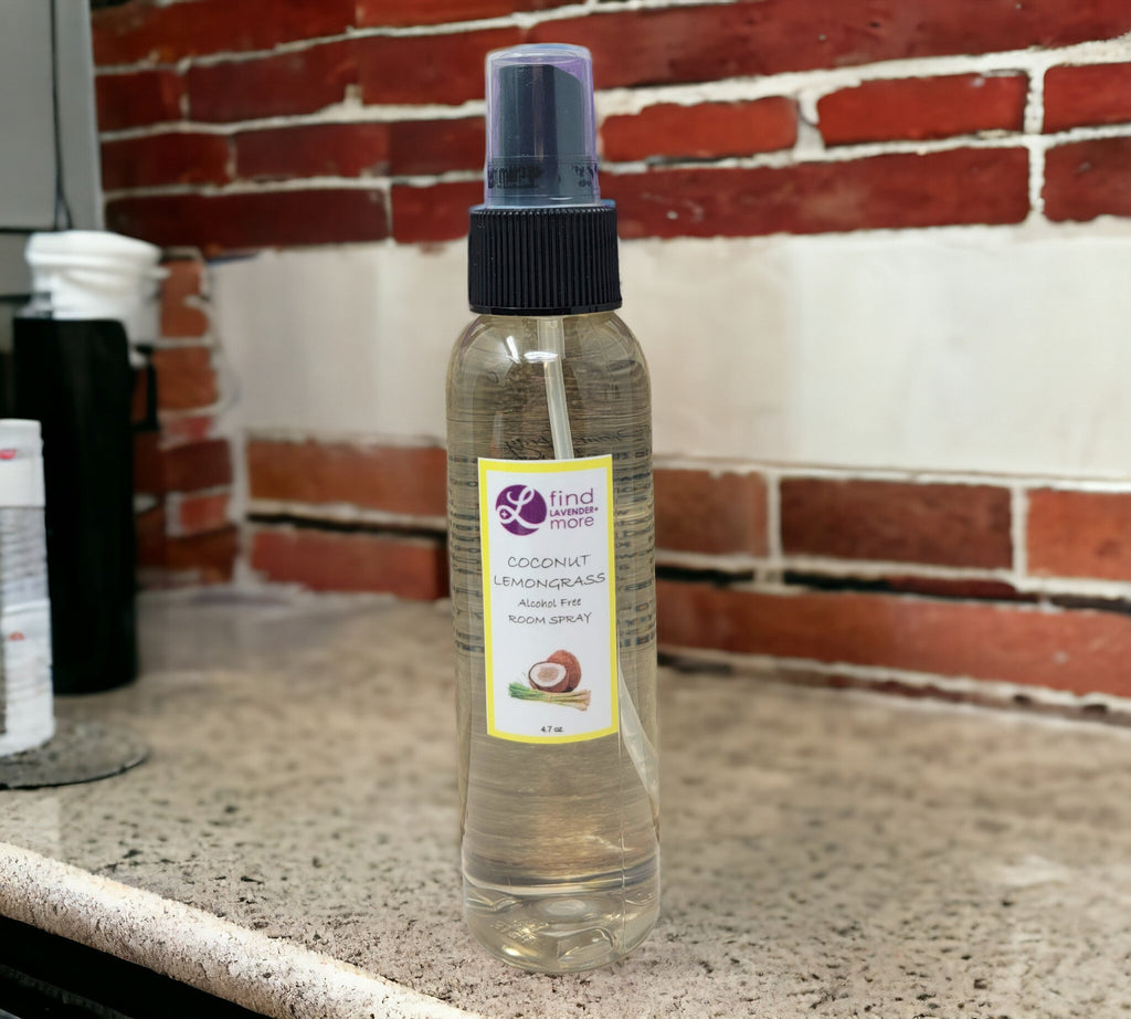 Lavender Room Spray Alcohol Free Natural Air Freshener Home Scent Findlavender.com