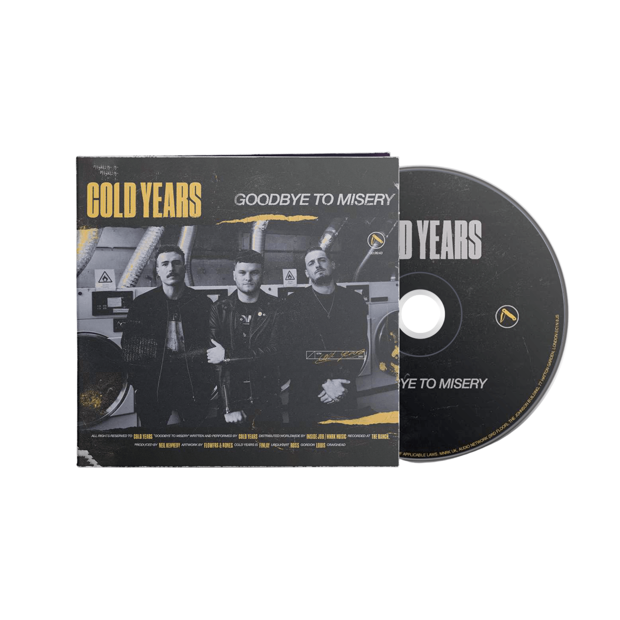 Cold Years - Goodbye To Misery CD MNRK Heavy
