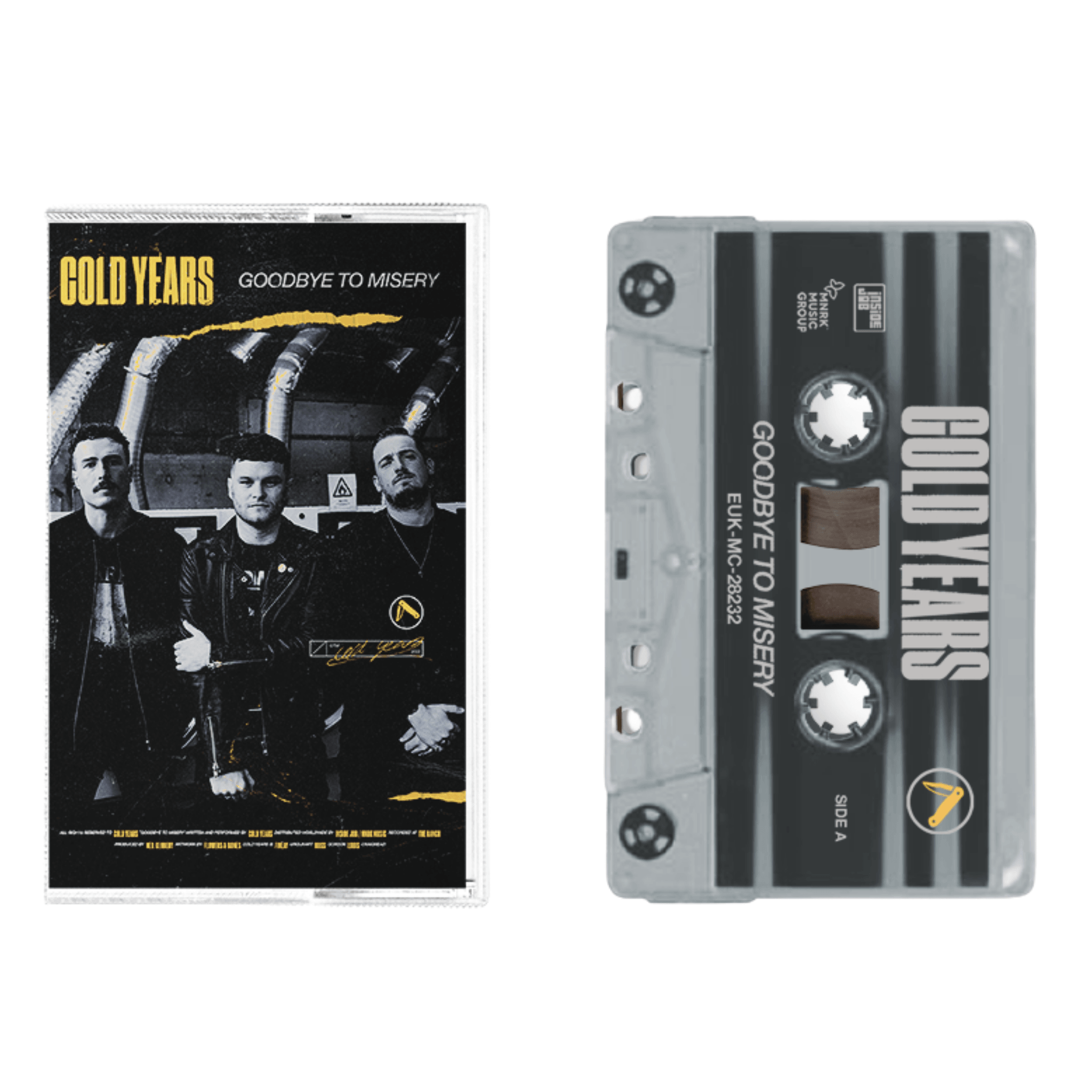 Cold Years - Goodbye To Misery Cassette MNRK Heavy