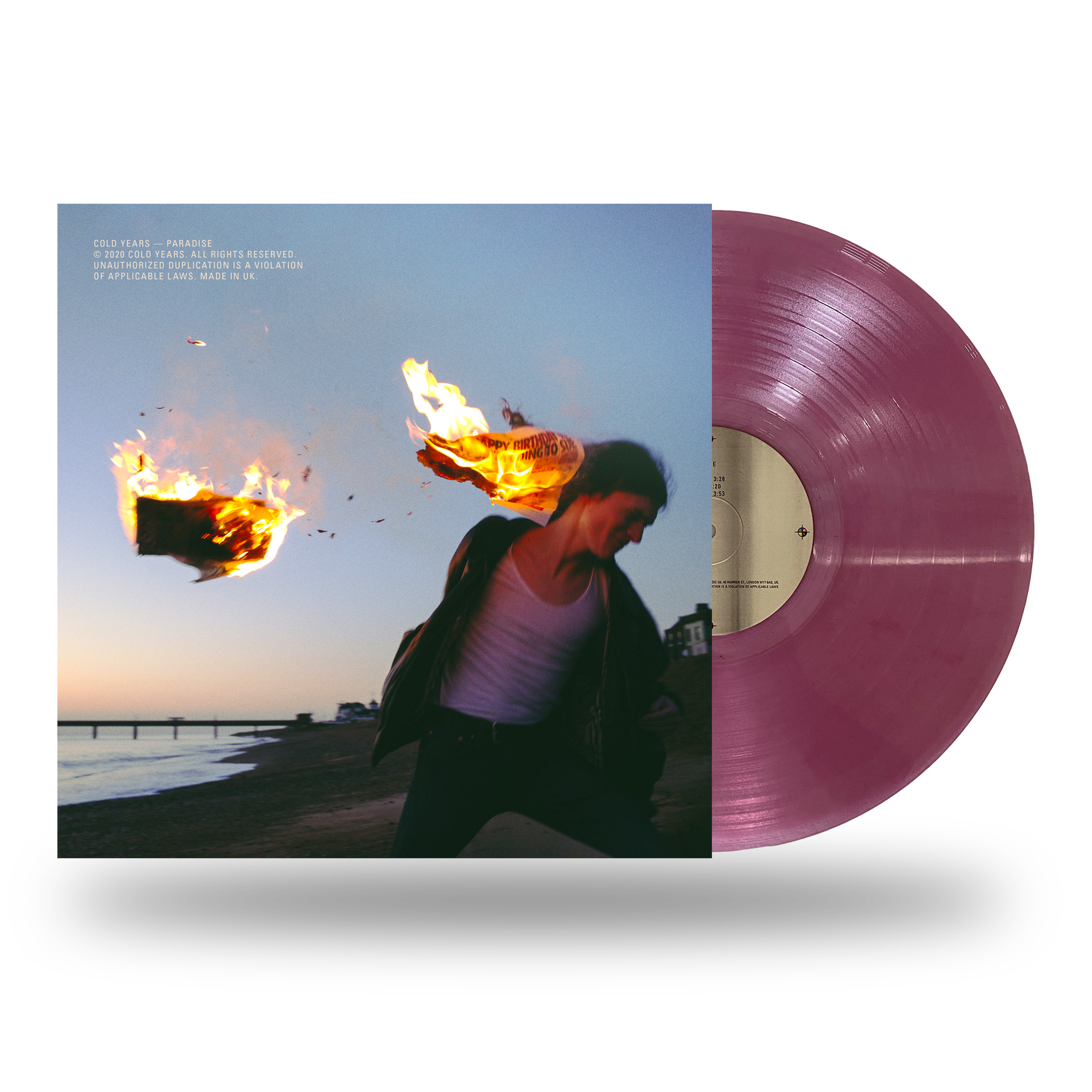 Cold Years - "Paradise" Translucent Purple LP MNRK Heavy