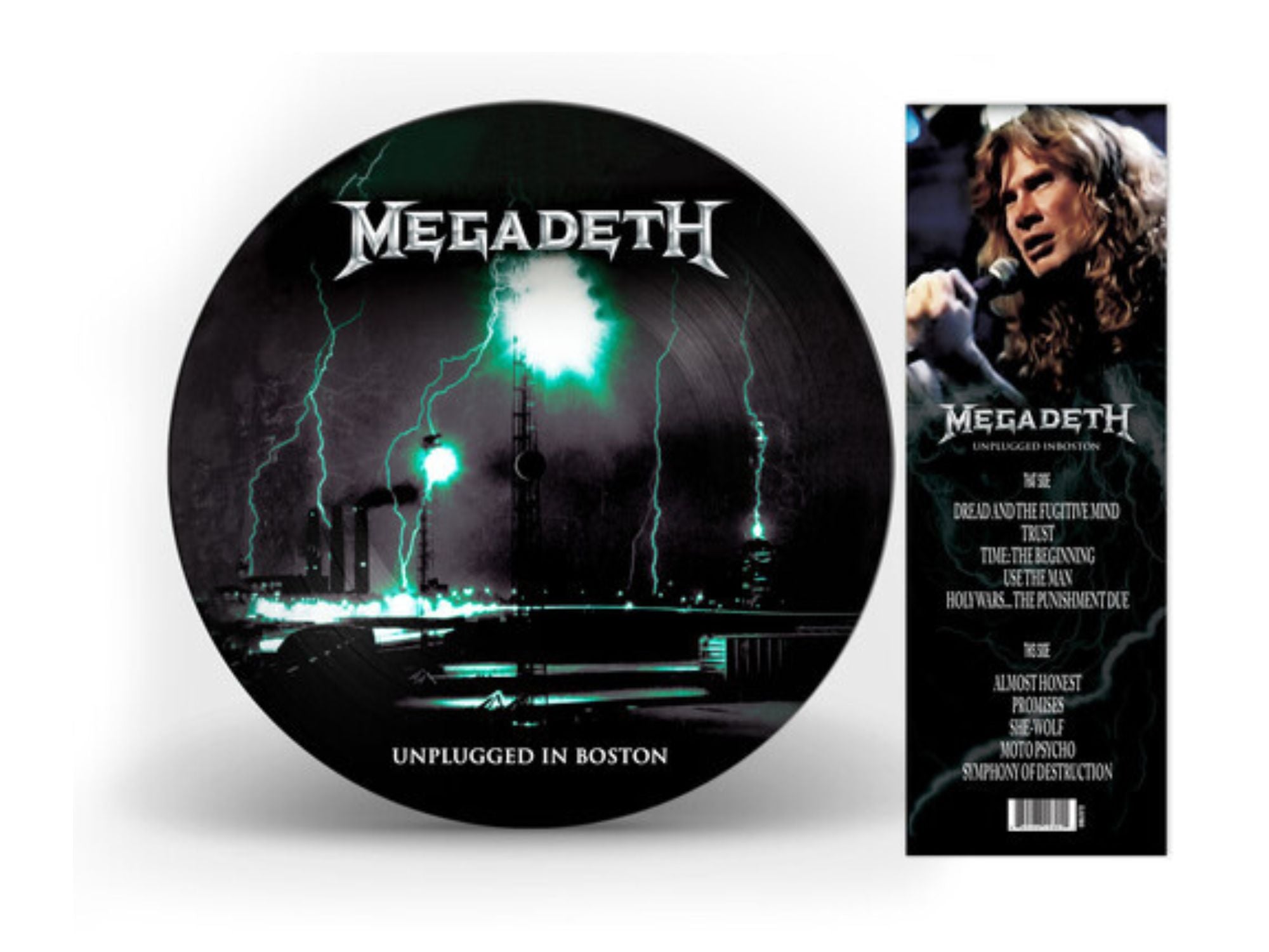 Megadeth - Unplugged In Boston (Picture Disc) Pale Blue Dot Records