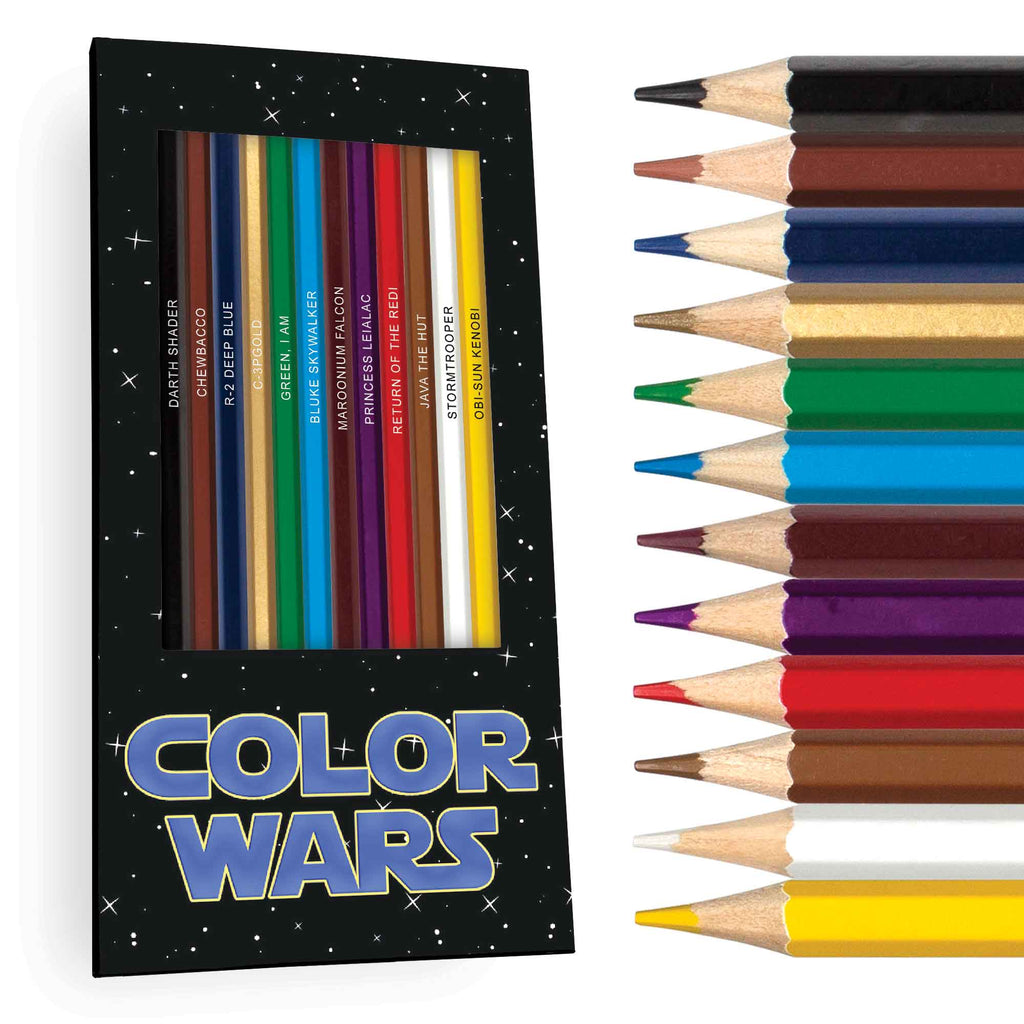 Color Wars Colored Pencil Set Pop Colors
