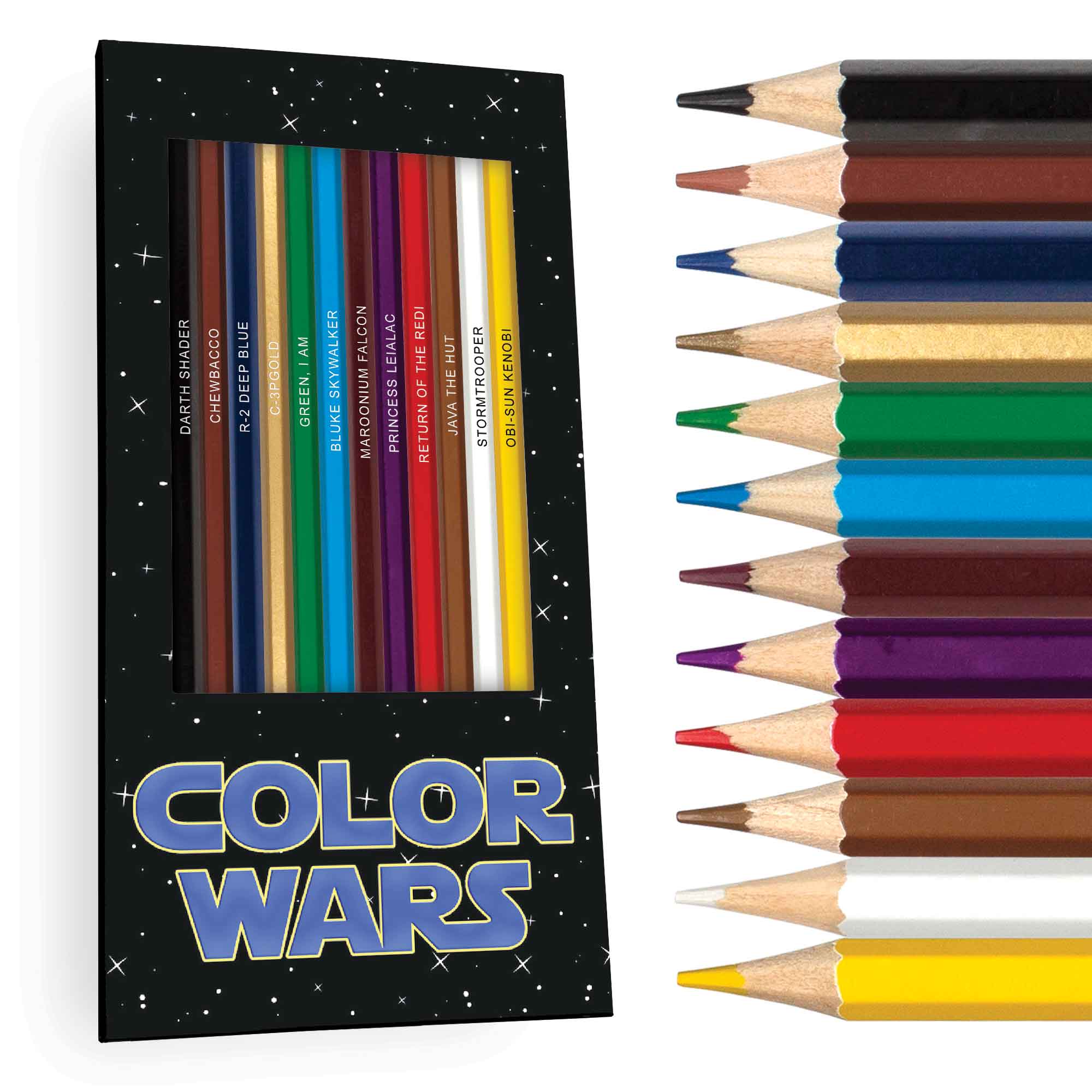 Color Wars Colored Pencil Set Pop Colors