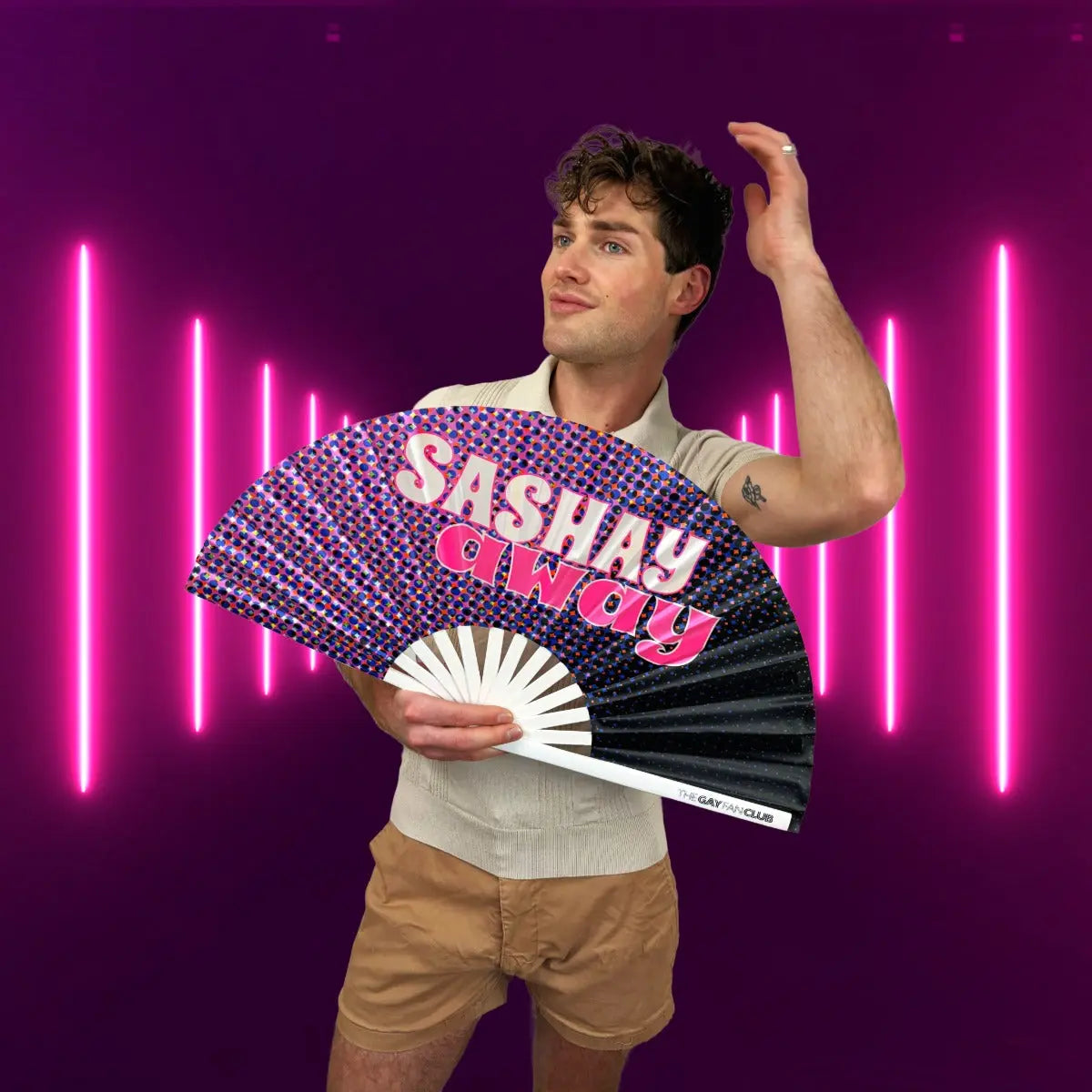 Sashay Away Fan (UV) The Gay Fan Club
