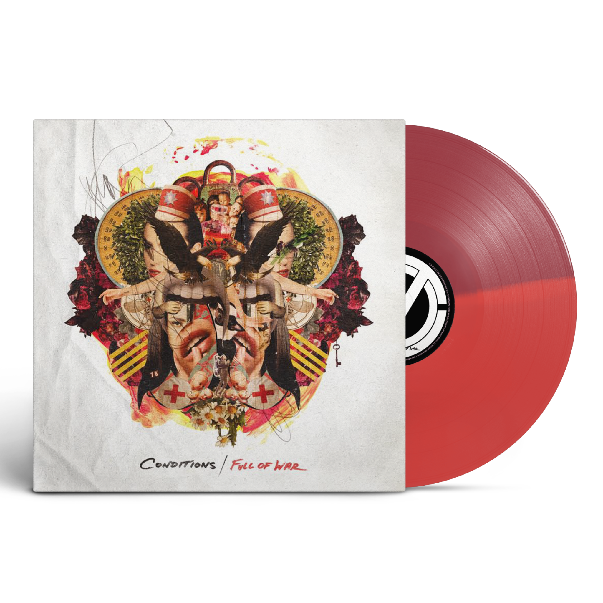 Conditions - Full of War Color Half/Half Vinyl MNRK Heavy