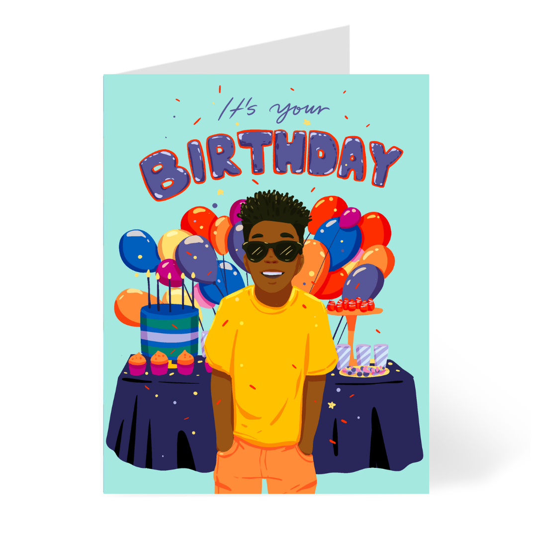 Cool Birthday Boy CheerNotes