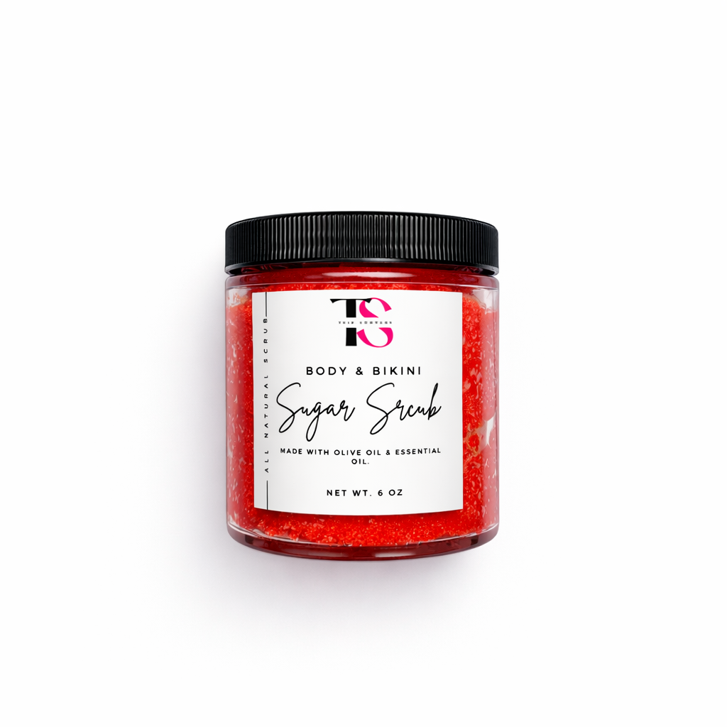 Body & Bikini Sugar Scrub 8oz TS Skin Company