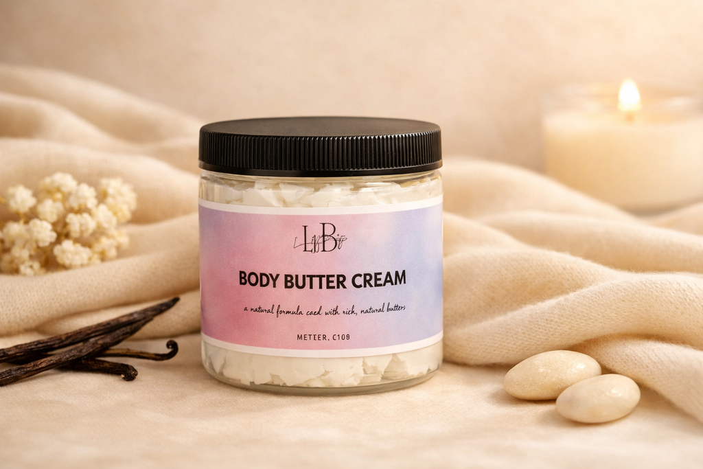 Simple Natural Body Butter - Shea Butter & Olive Oil Infused TS Skin Company
