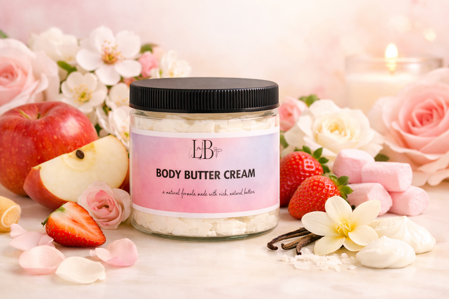 Simple Natural Body Butter - Shea Butter & Olive Oil Infused TS Skin Company