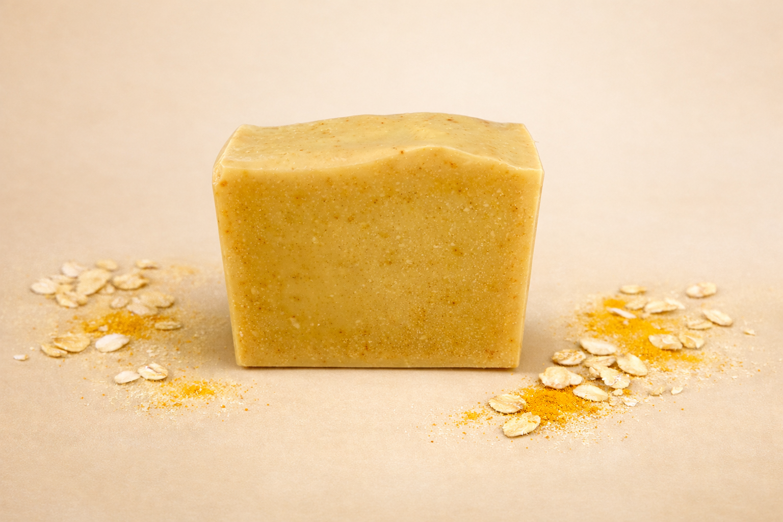 Turmeric + Oatmeal Soap 4 oz TS Skin Company