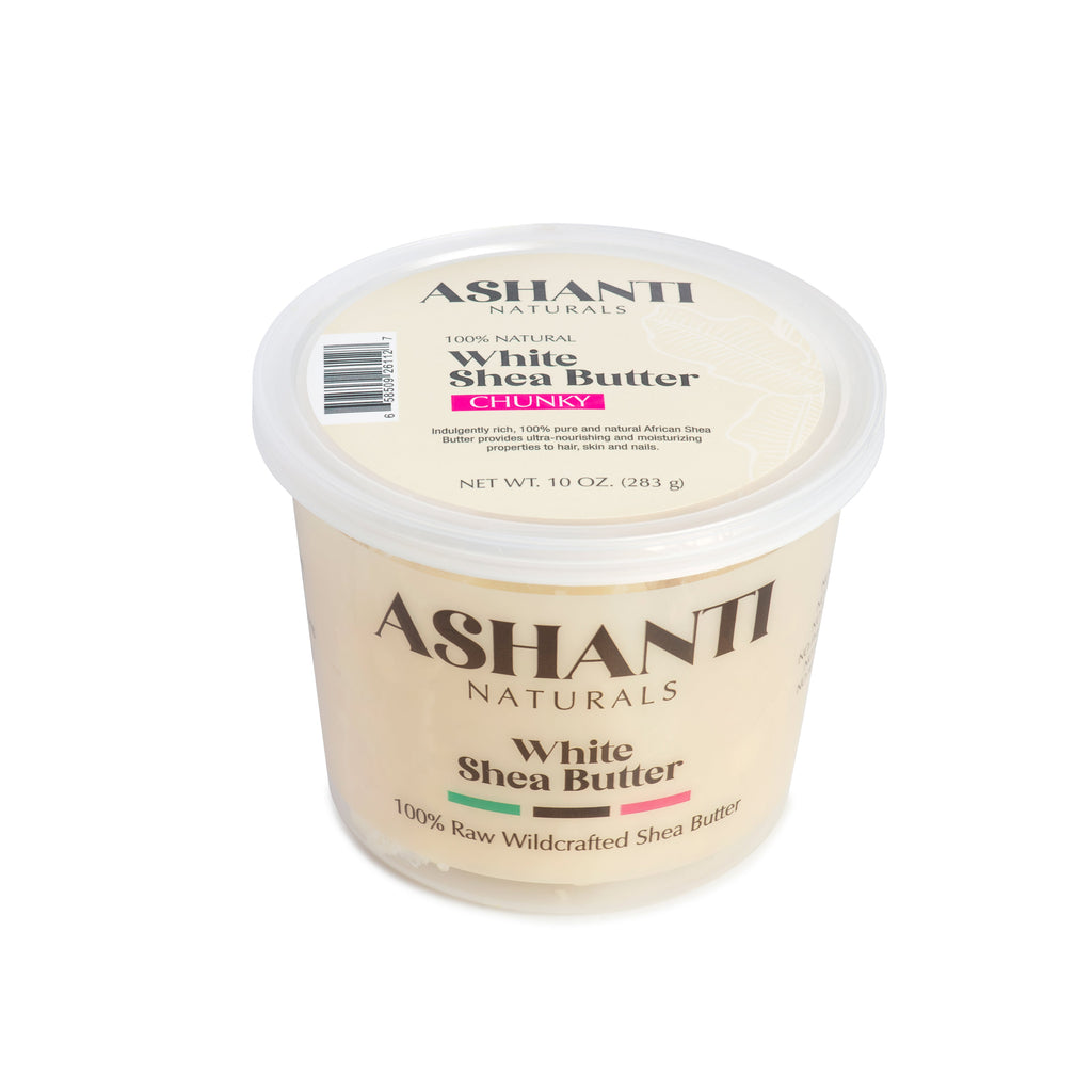 ASHANTI NATURALS 100% White Shea Butter- Chunky AshantiNaturals