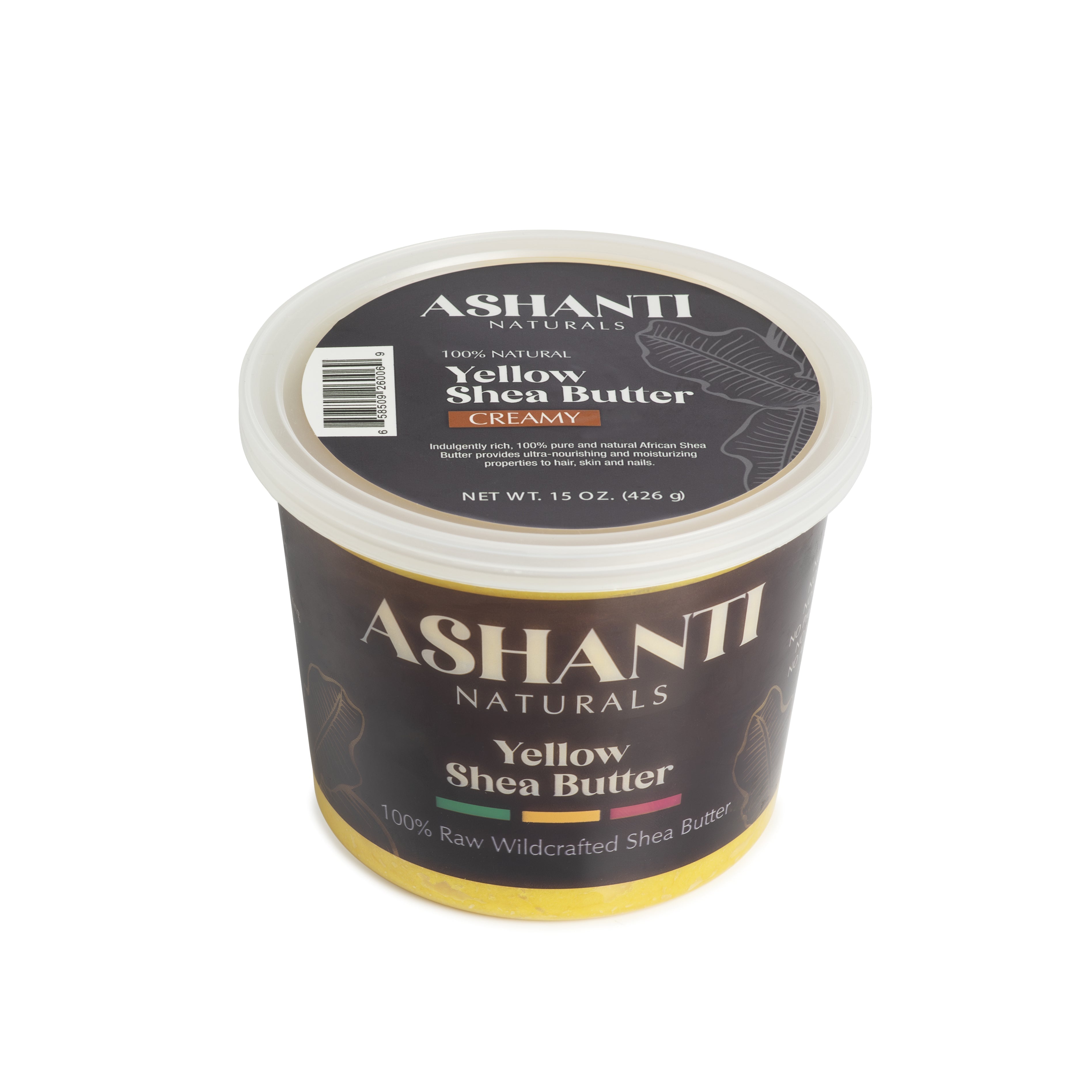 ASHANTI NATURALS 100% Yellow Shea Butter - Creamy AshantiNaturals