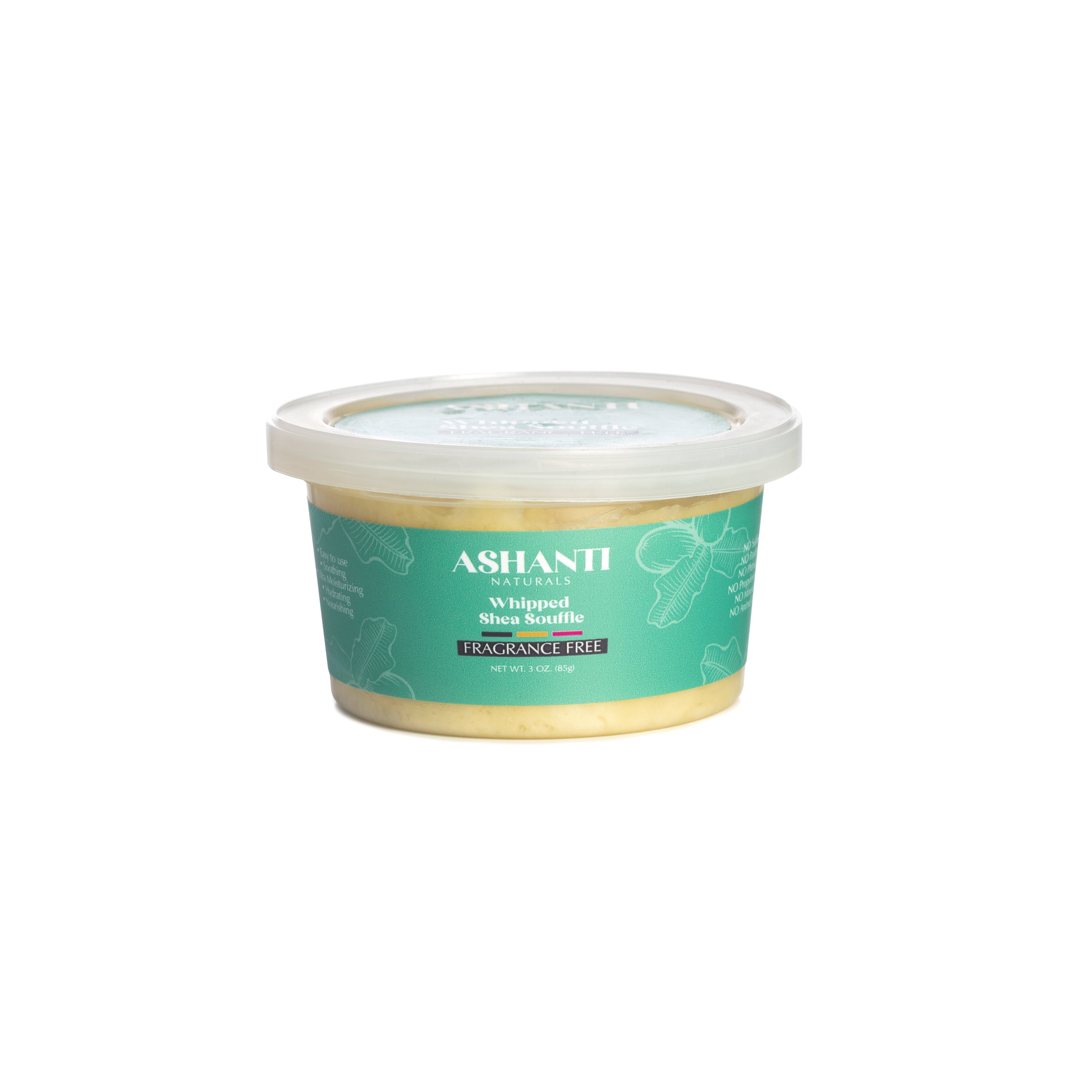 ASHANTI NATURALS Shea Souffle Fragrance Free AshantiNaturals