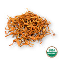 Cordyceps (Fruiting Body) - Cordyceps militaris - Chong Cao Hua - Organic Clear Source Herbs
