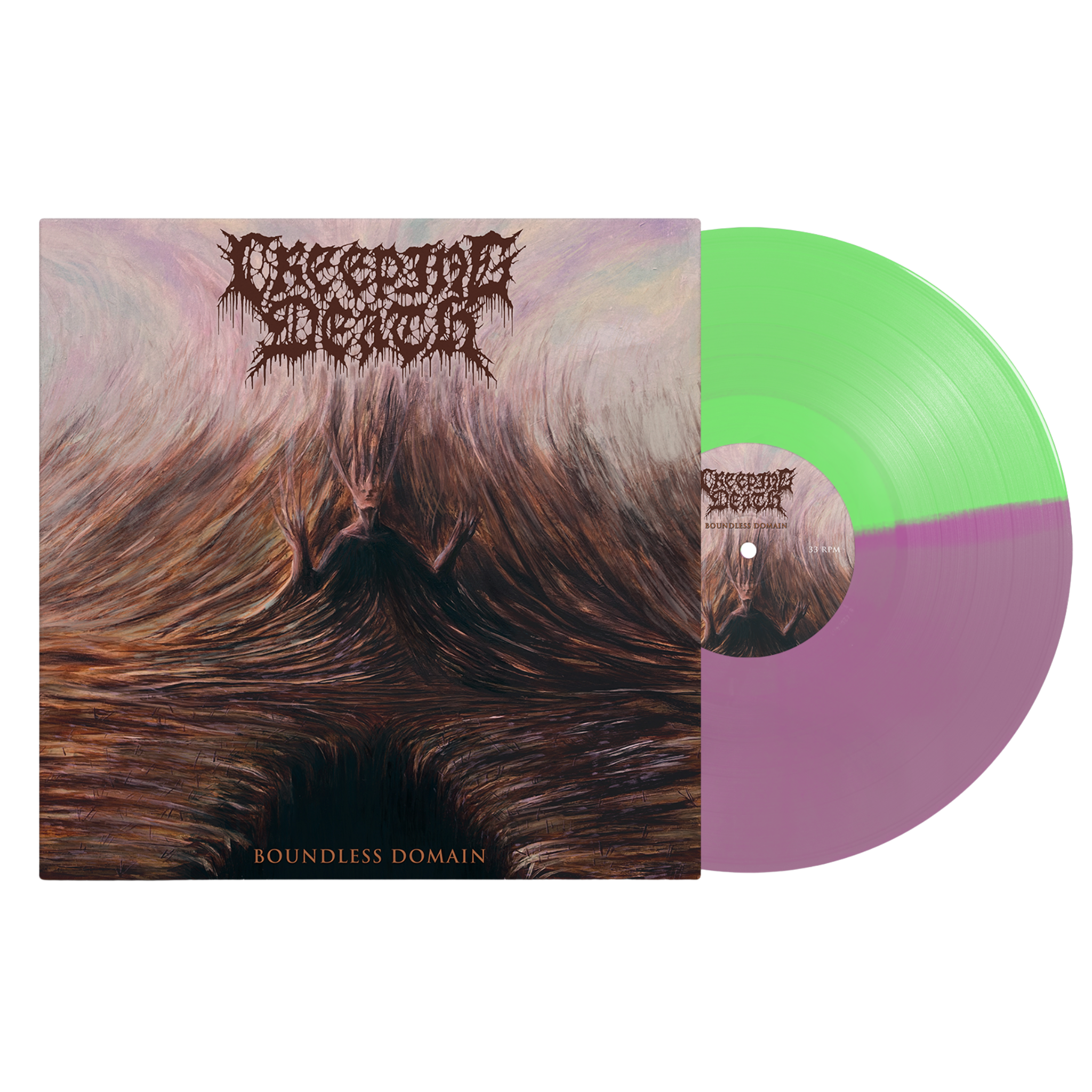 Creeping Death - Boundless Domain Half/Half Vinyl MNRK Heavy