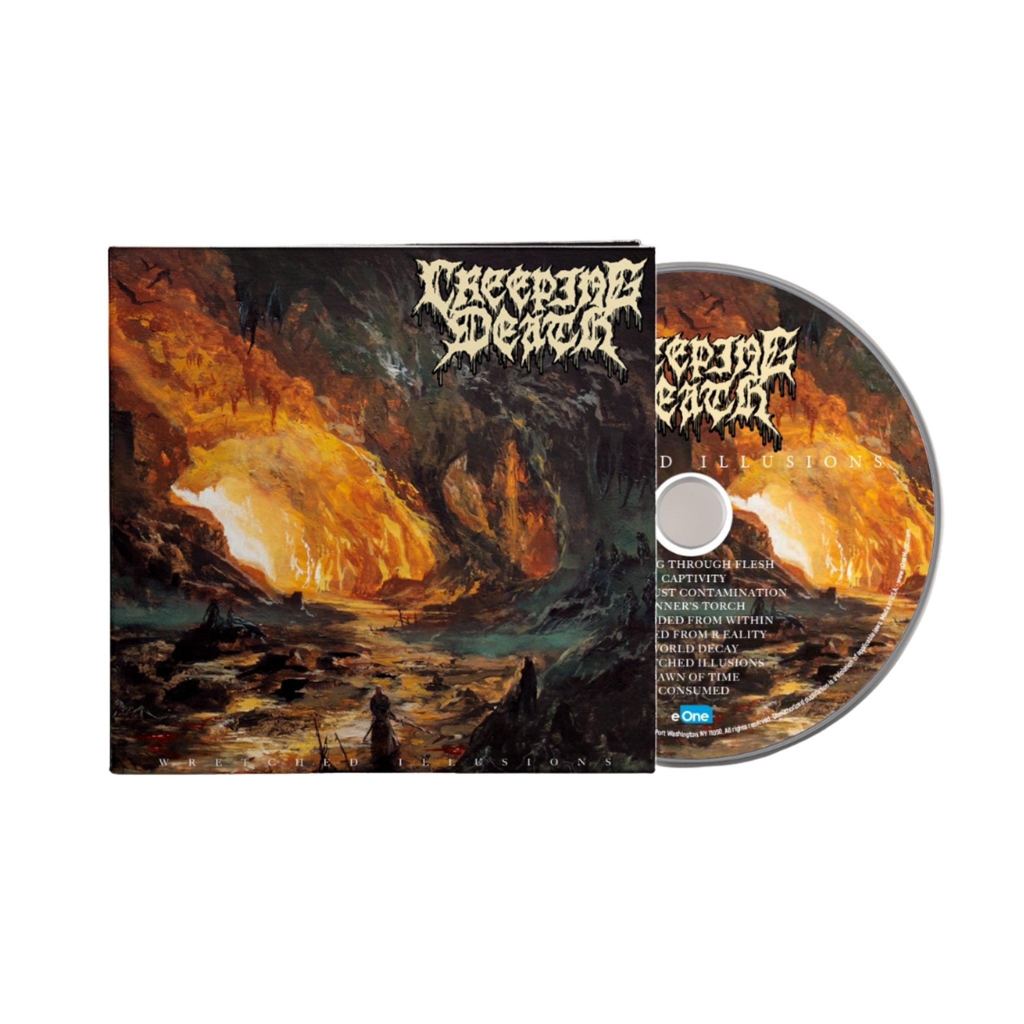 Creeping Death - "Wretched Illusions" CD MNRK Heavy