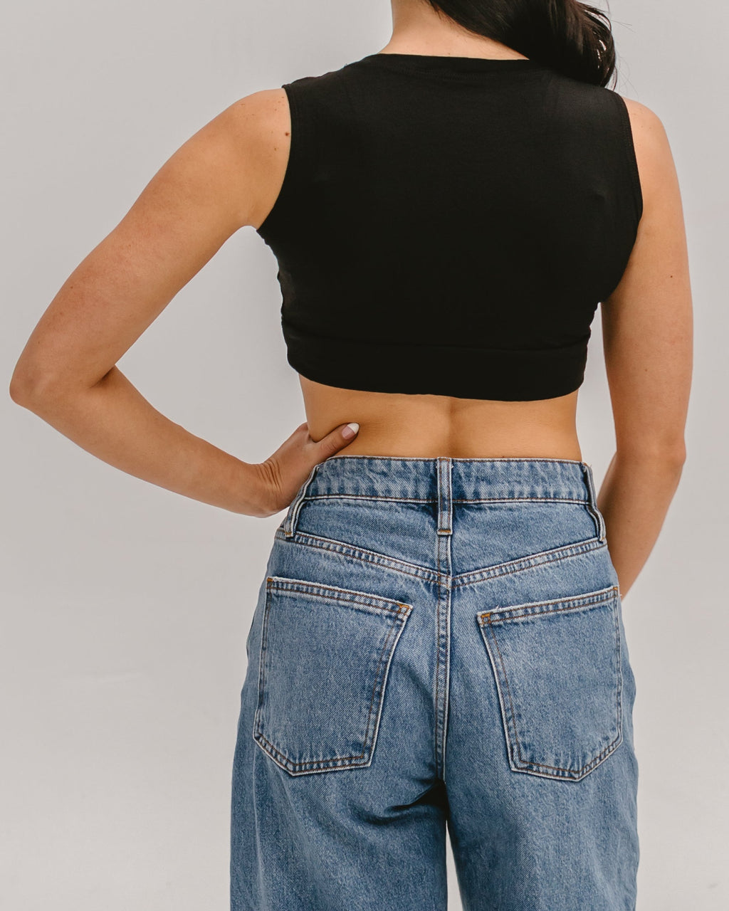 Crew Neck Tank Halftee HALFTEE Layering Fashions