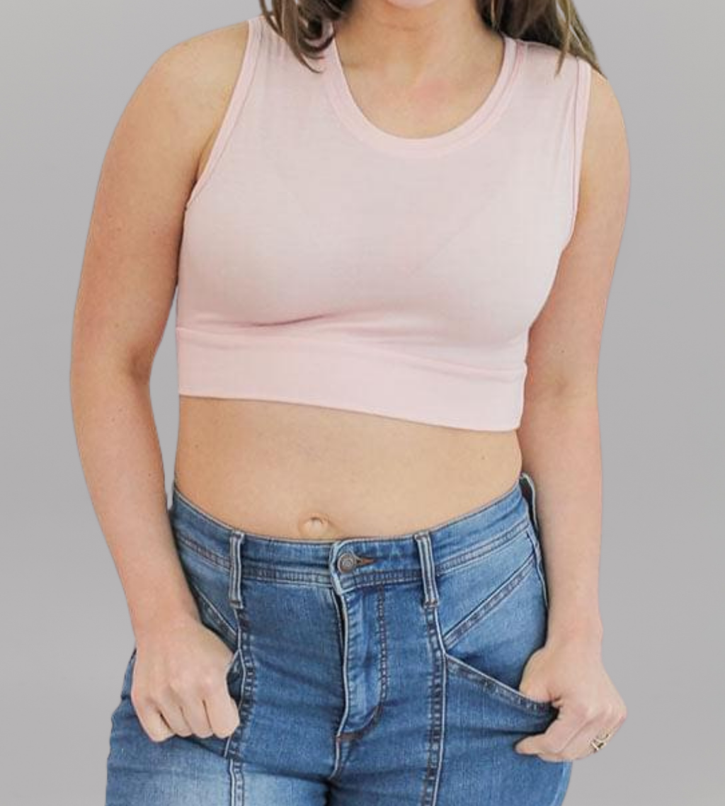 Crew Neck Tank Halftee HALFTEE Layering Fashions