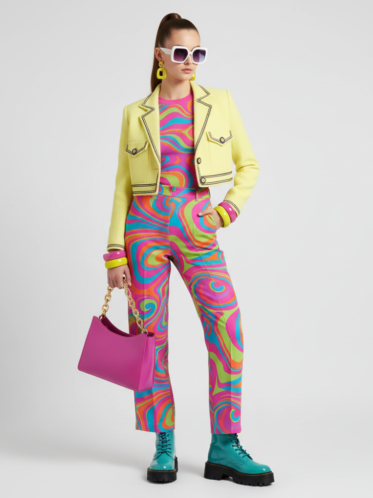 Cropped Tweed Jacket TIMES SQUARE BYMANYC ® New York BYMANYC ® New York