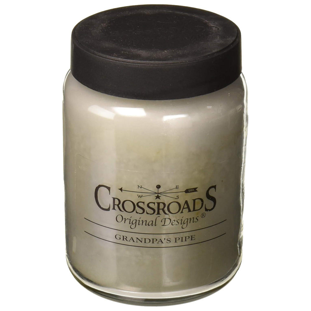 Crossroads Grandpa's Pipe Scented 2-Wick Candle, 26 Ounce FashionMojos.com