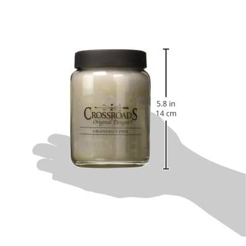 Crossroads Grandpa's Pipe Scented 2-Wick Candle, 26 Ounce FashionMojos.com