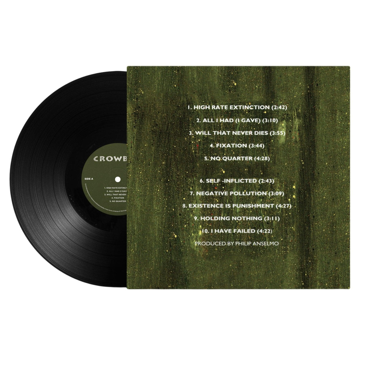 Crowbar - "Crowbar" Black Vinyl MNRK Heavy