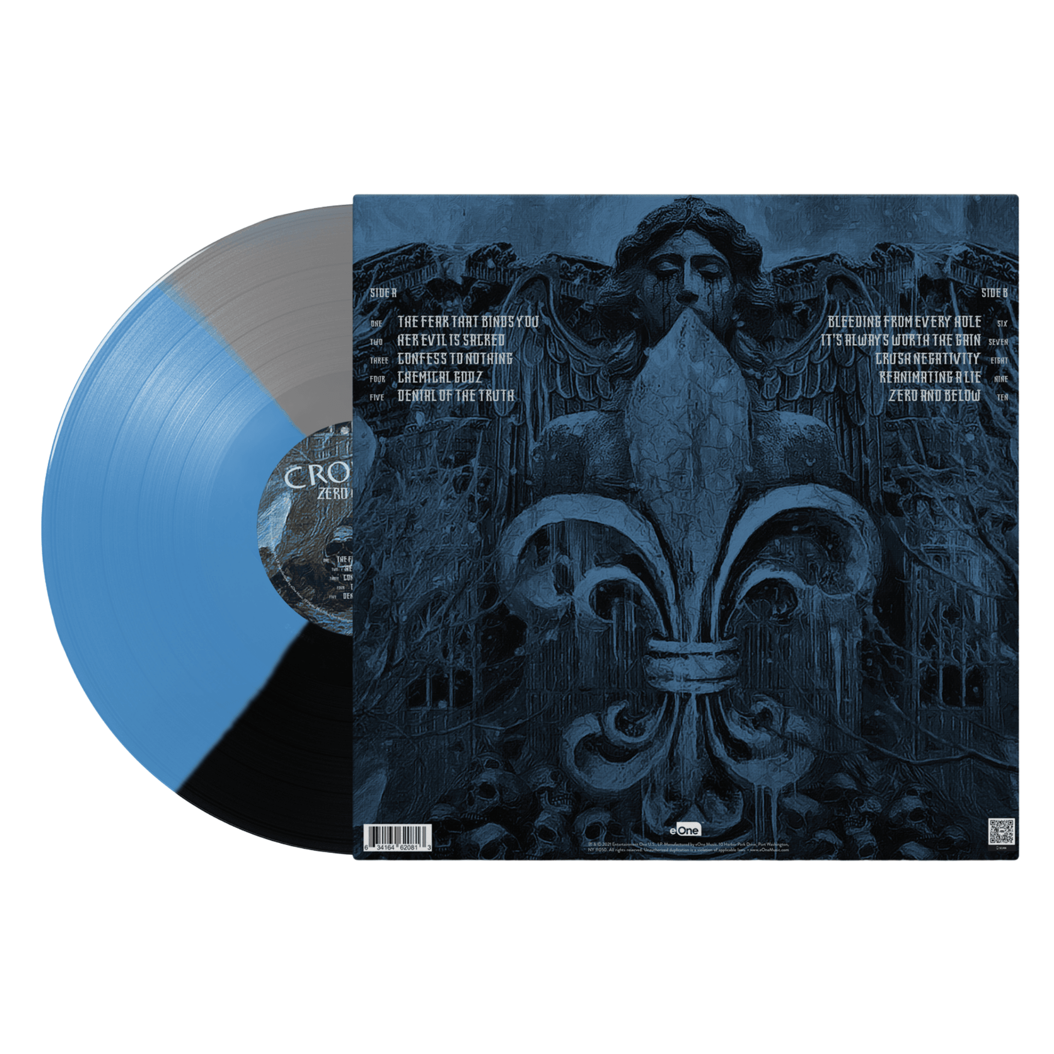 Crowbar  - Zero And Below Blue Tri Color Vinyl MNRK Heavy