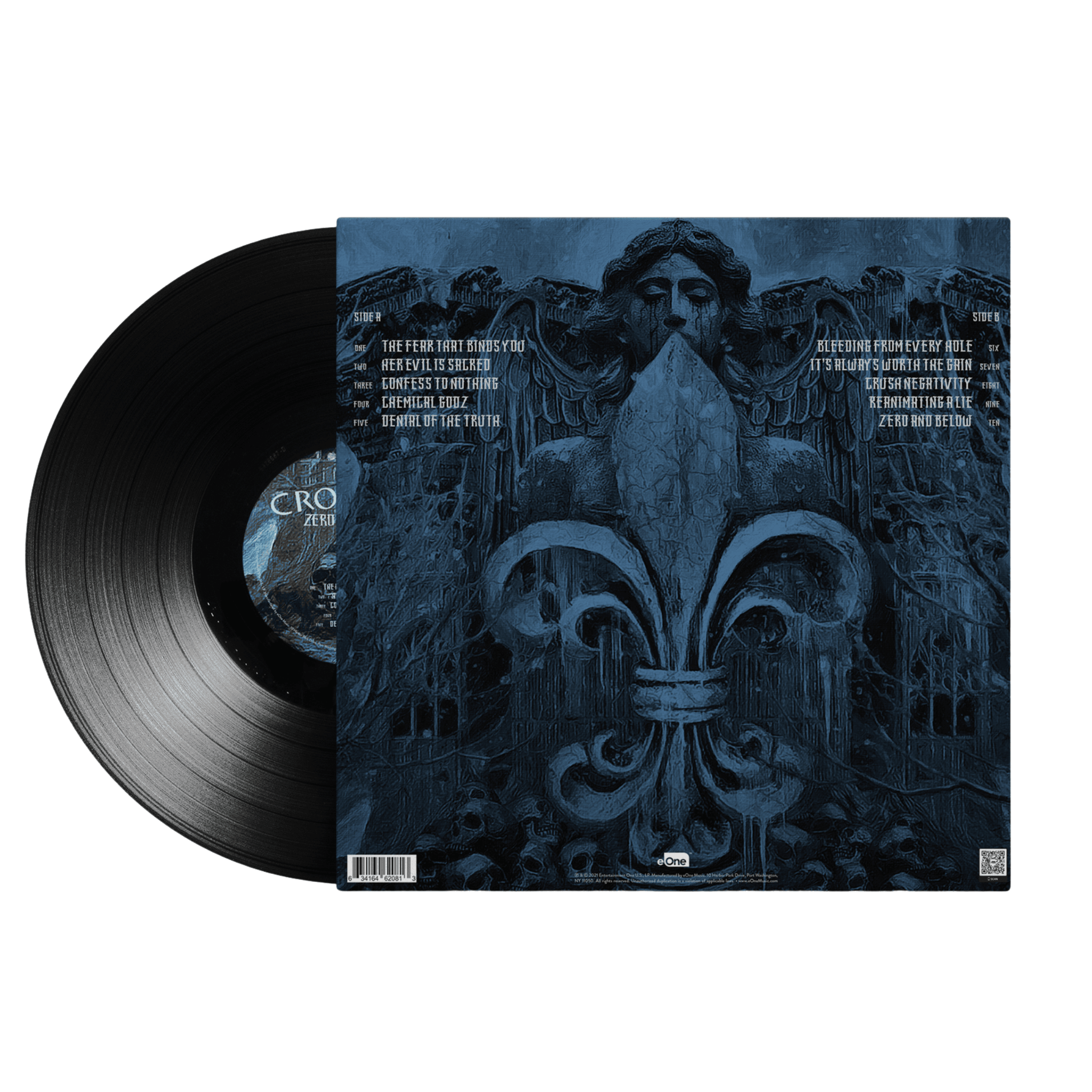 Crowbar  - Zero And Below Black Vinyl MNRK Heavy