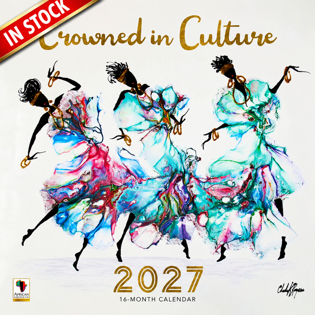 2027 Crowned in Culture Wall Calendar - FashionMojos.com FashionMojos.com