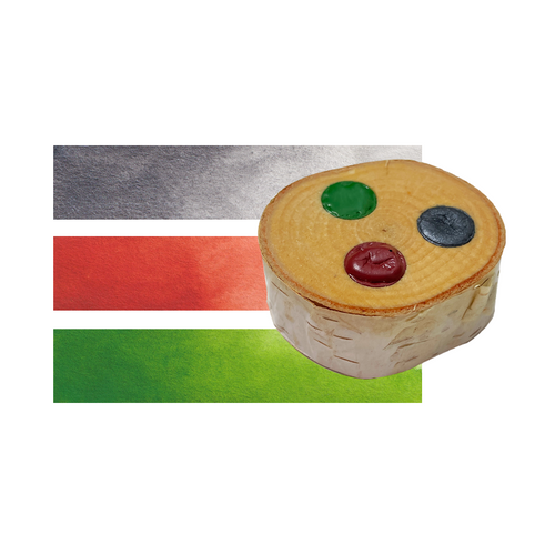 SketchBox Exclusive Beam Mini Paint 3 Set 1/2" pans in White Birch ShopSketchBox
