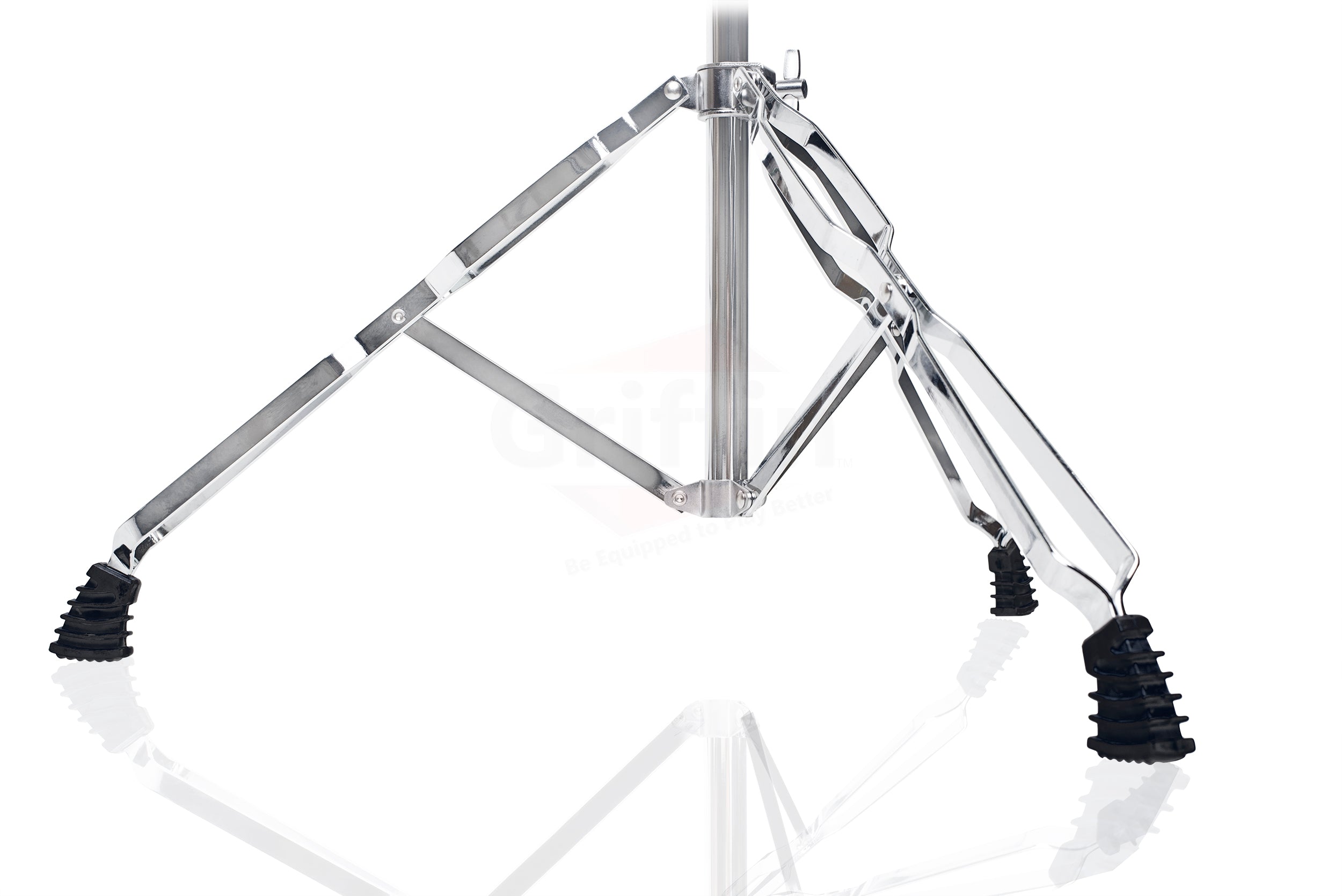 Cymbal Boom Stand & Straight Cymbal Stand Combo (Pack of 2) by GRIFFIN | Percussion Drum Hardware Set for Mounting & Holding Crash, Ride, Splash Cymbals | Arm Counterweight Adapter Kit & Double Braced GeekStands.com