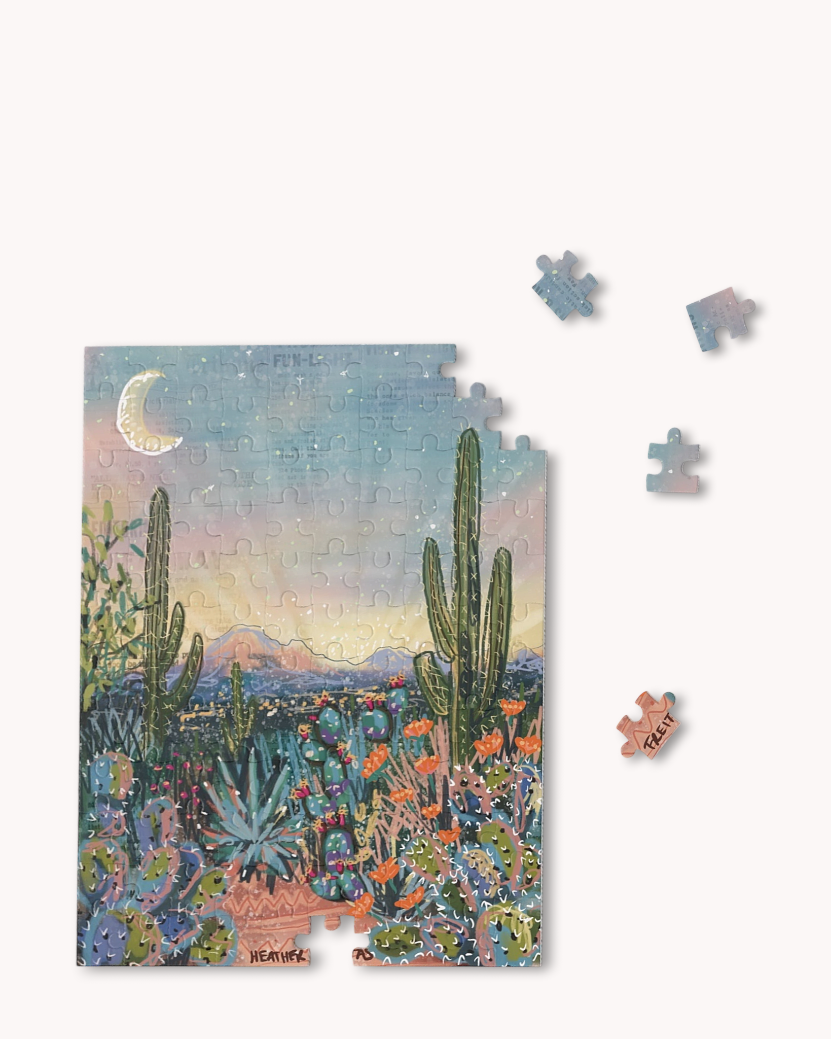 Sun Beams Puzzle ( 120 - 500 Piece ) Heather Freitas