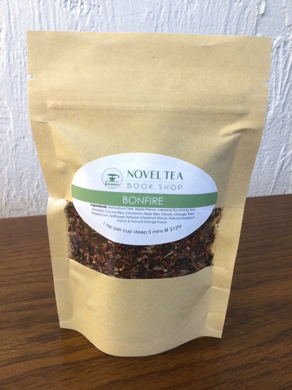 Bonfire Loose Leaf Tea Novel Tea Book Shop