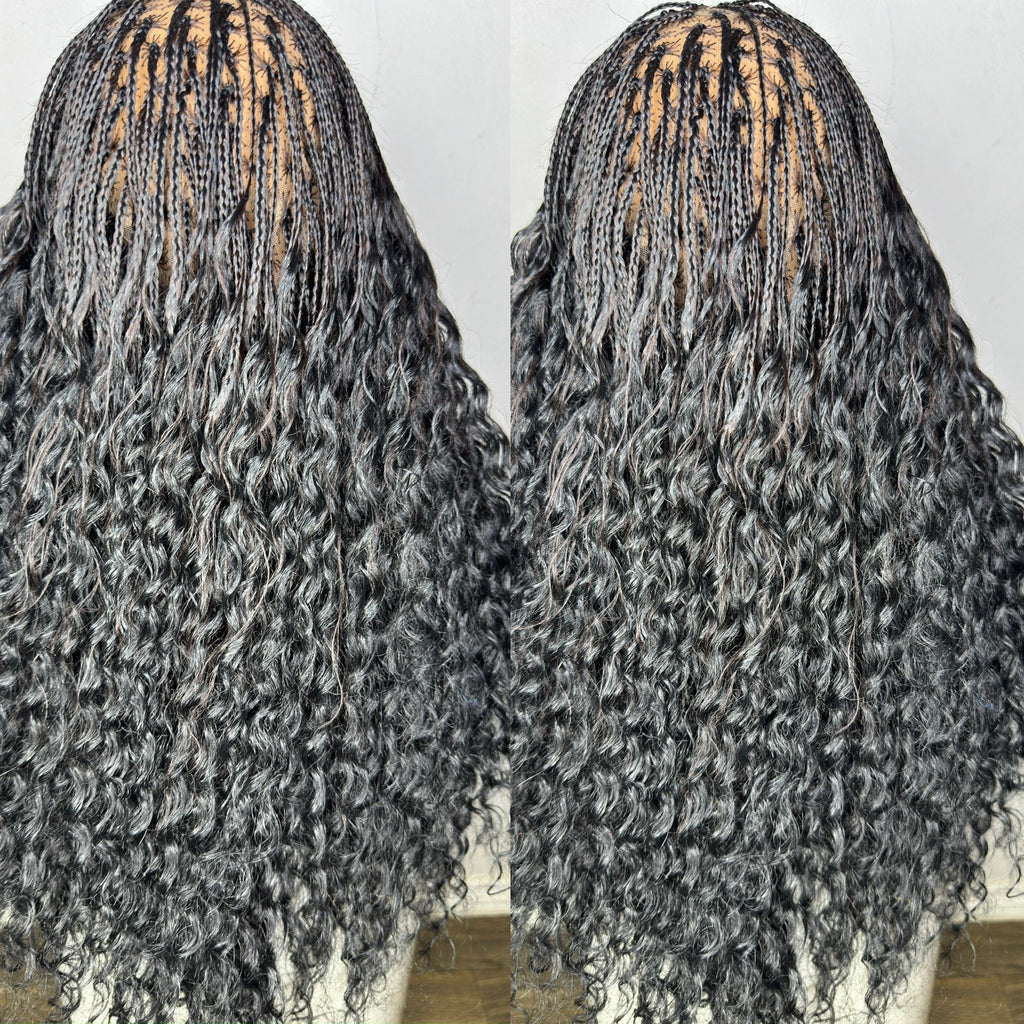 Black bohemian curl wig HOL stores
