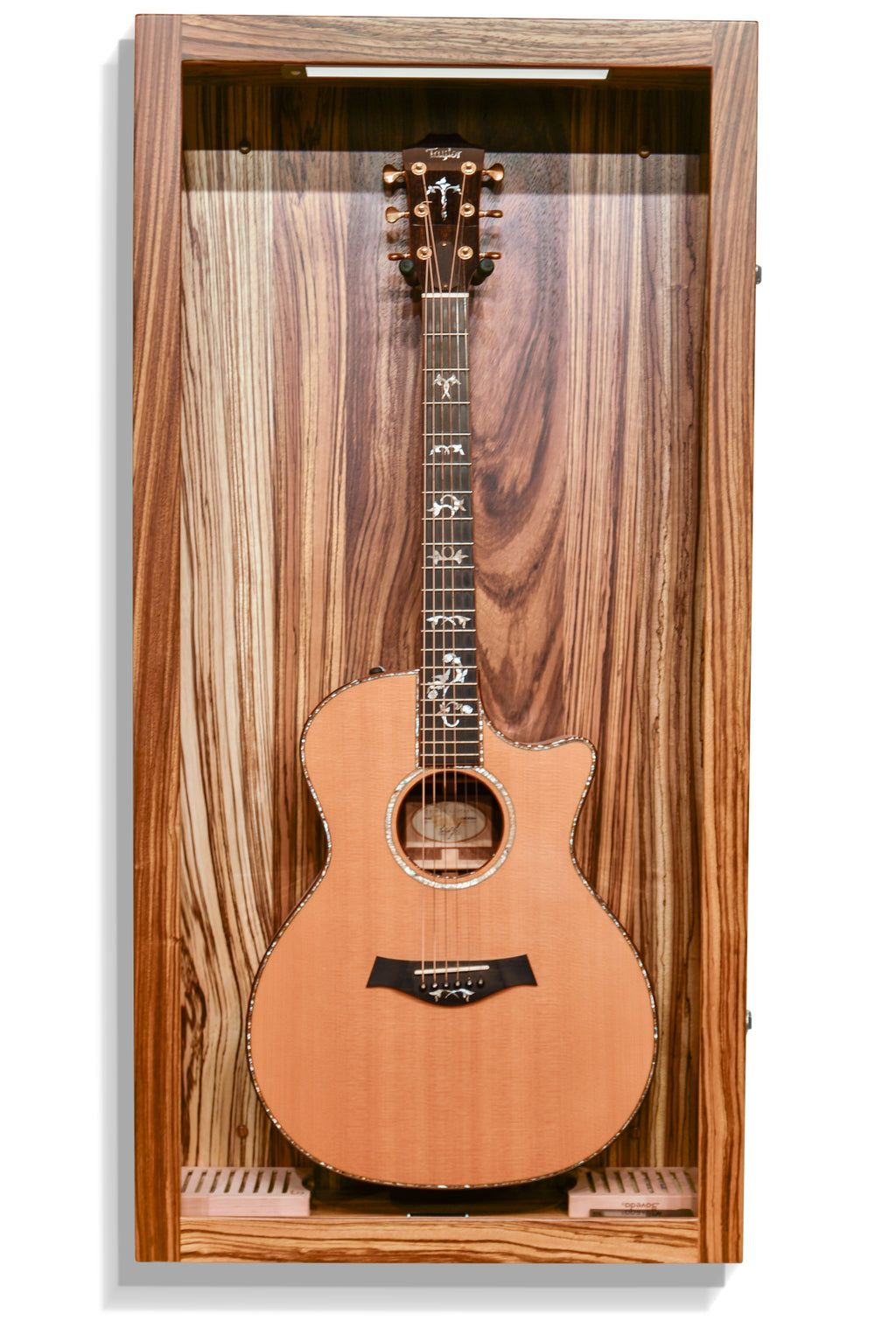 ClimaCase Rectangle Humidor - Zebrawood Acoustic Remedy Cases