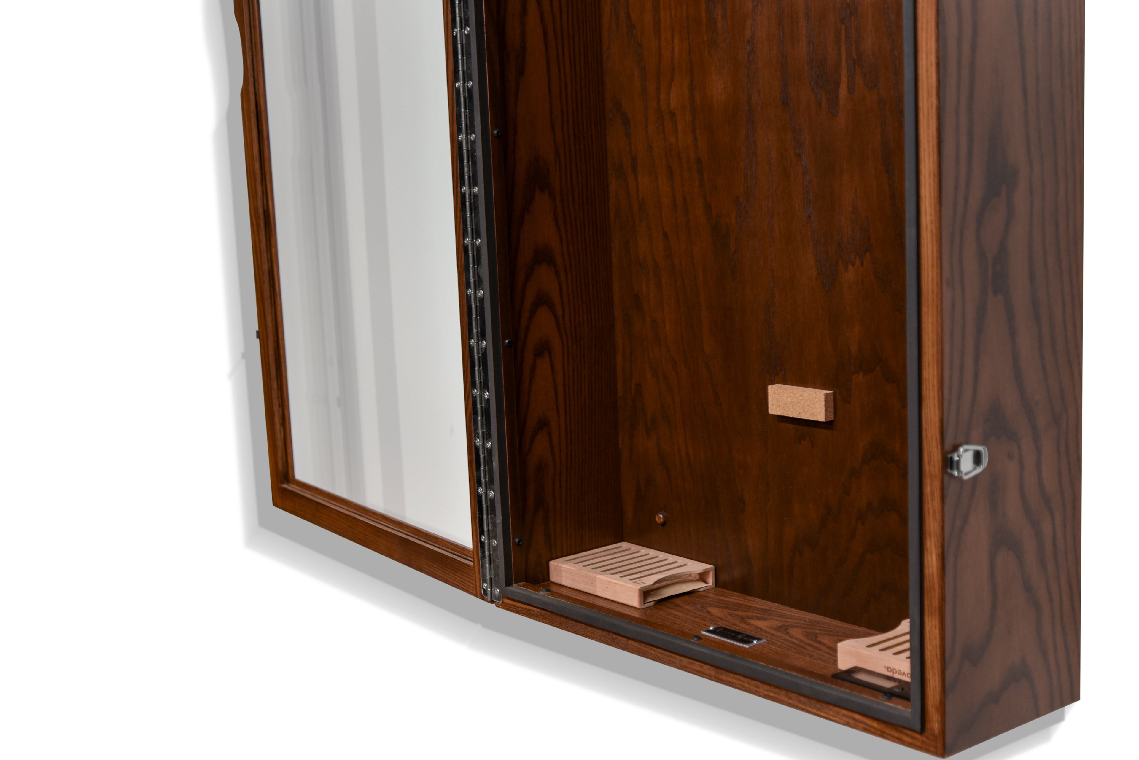 ClimaCase Rectangle Humidor - Northern White Ash with Coffee Stain Stain Acoustic Remedy Cases