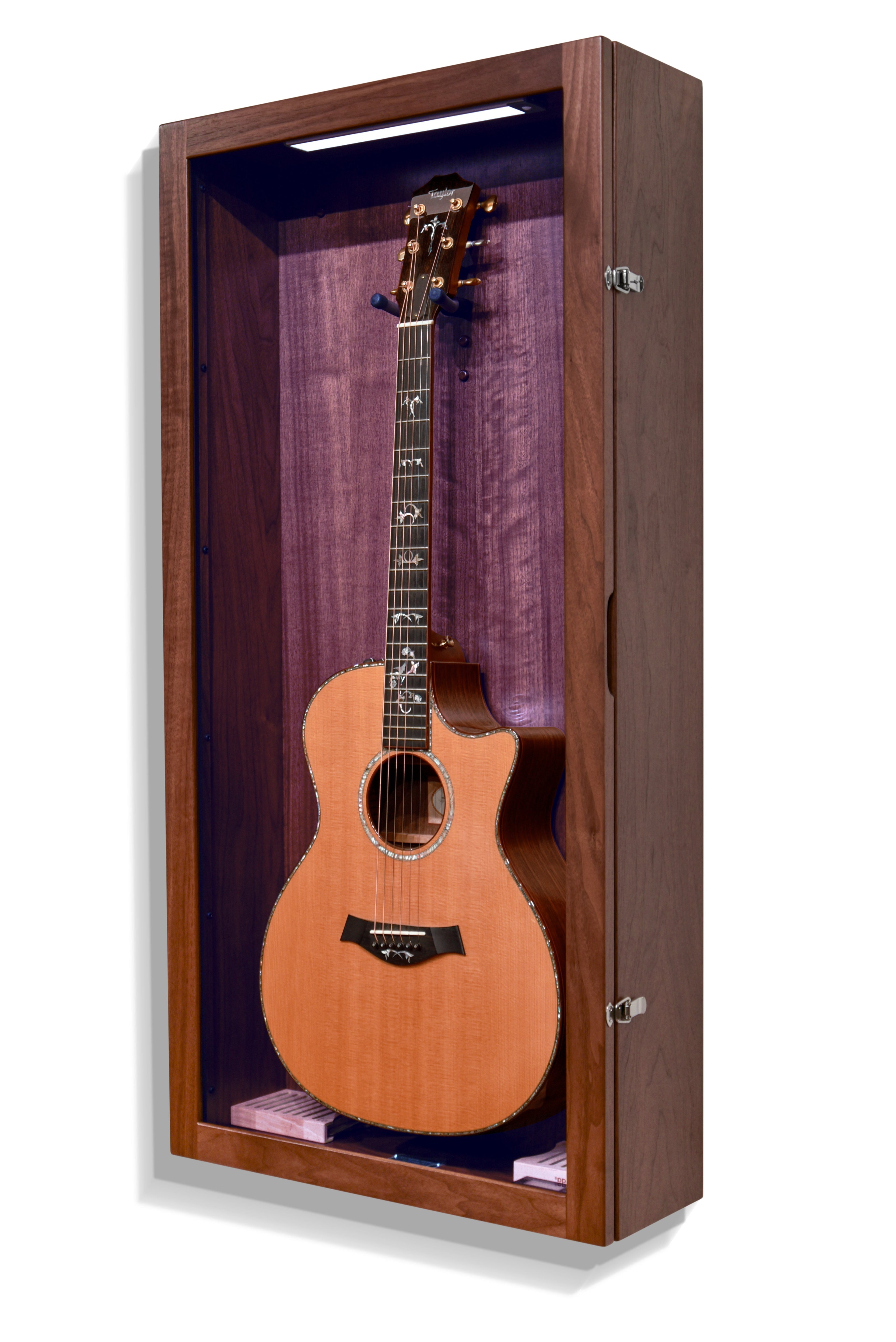ClimaCase Rectangle Humidor - Walnut Acoustic Remedy Cases